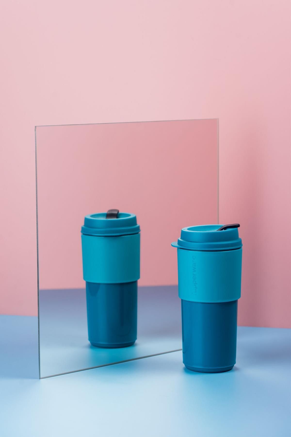 Tupperware-Blue 490 ml - 2-Piece All with Me Water Bottle and Flask 3