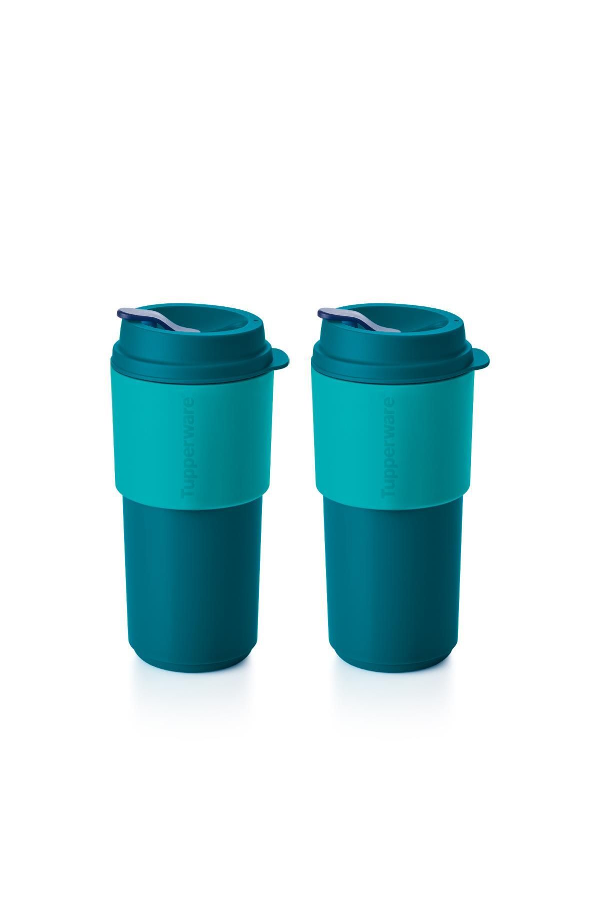 Tupperware-Blue 490 ml - 2-Piece All with Me Water Bottle and Flask 2