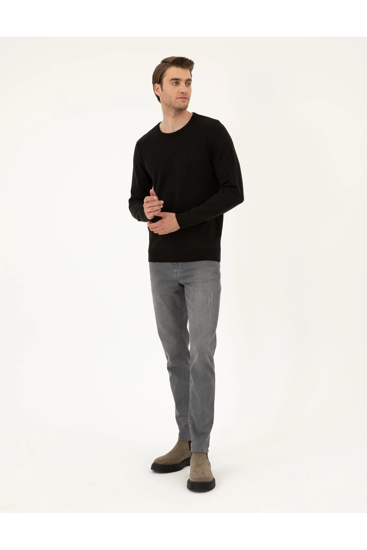 پلیور مردانه راسته آستین بلند | پیر کاردین Pierre Cardin G021SZ0TK.000.1989275 - تصویر 5