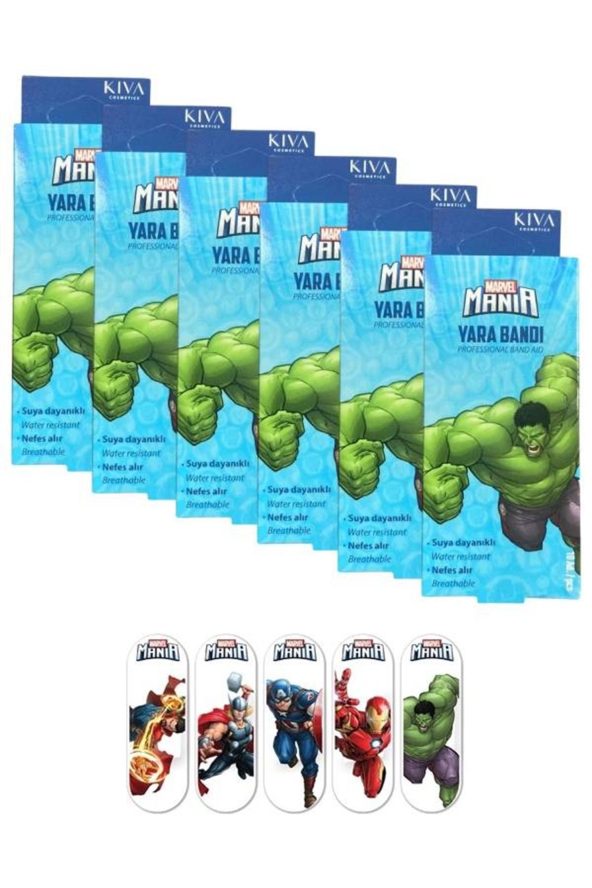 Marvel-Hulk Band-Aid 10 Pieces (6 Pieces) 1