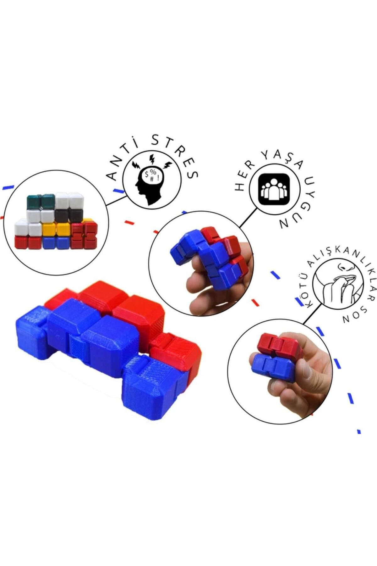 SDT-Movable Infinite Cube - Stress Red 3