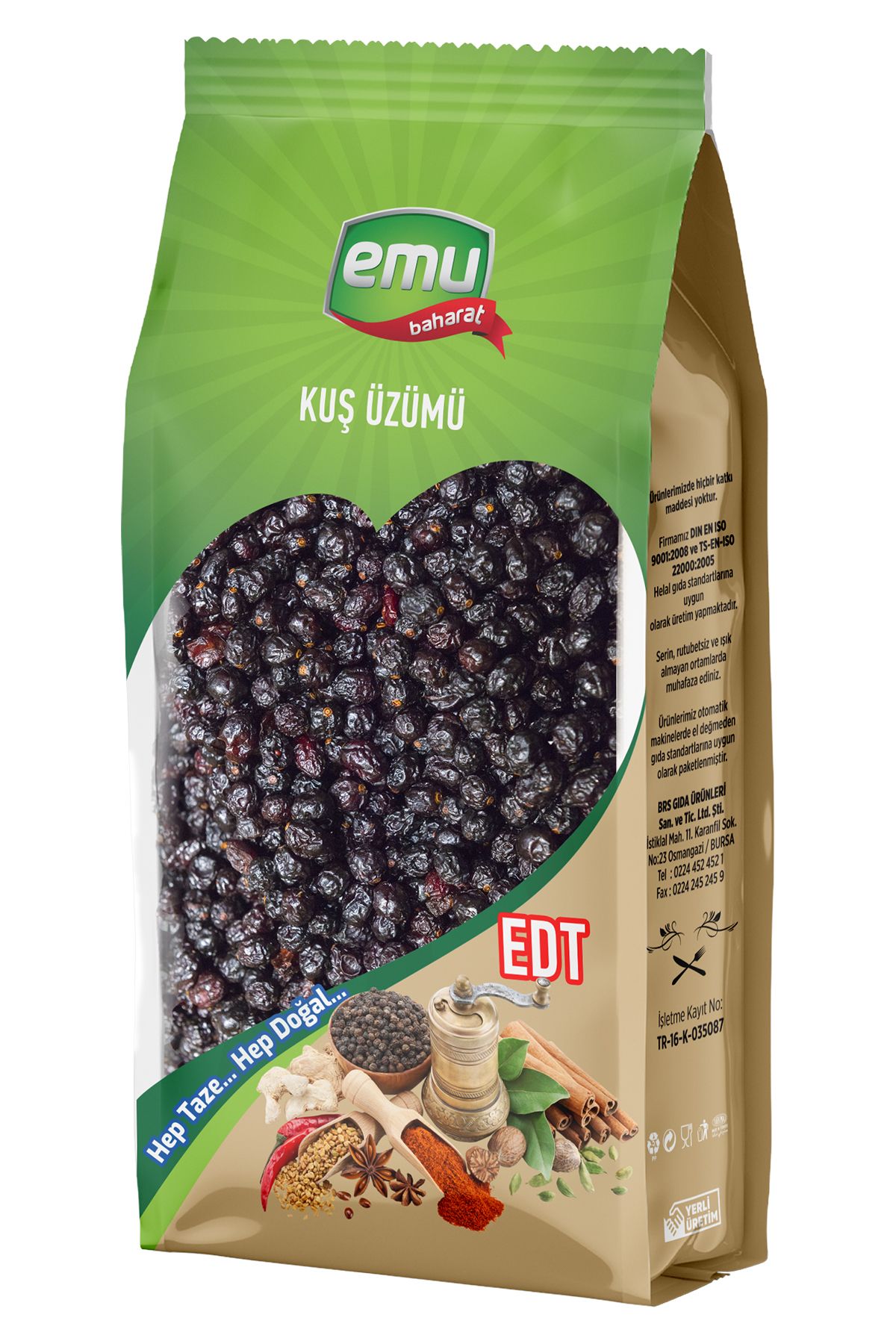 Emu Baharat Kuş Üzümü 1000 Gr