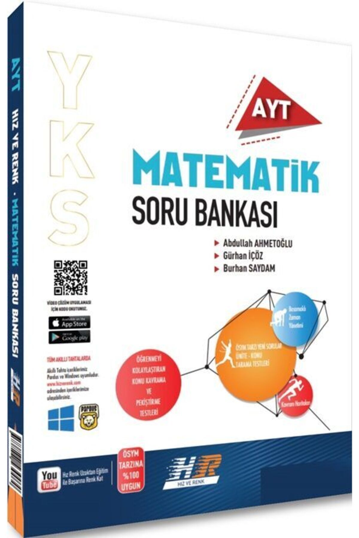Hız ve Renk Yayınları Hız ve Renk AYT Matematik Soru Bankası
