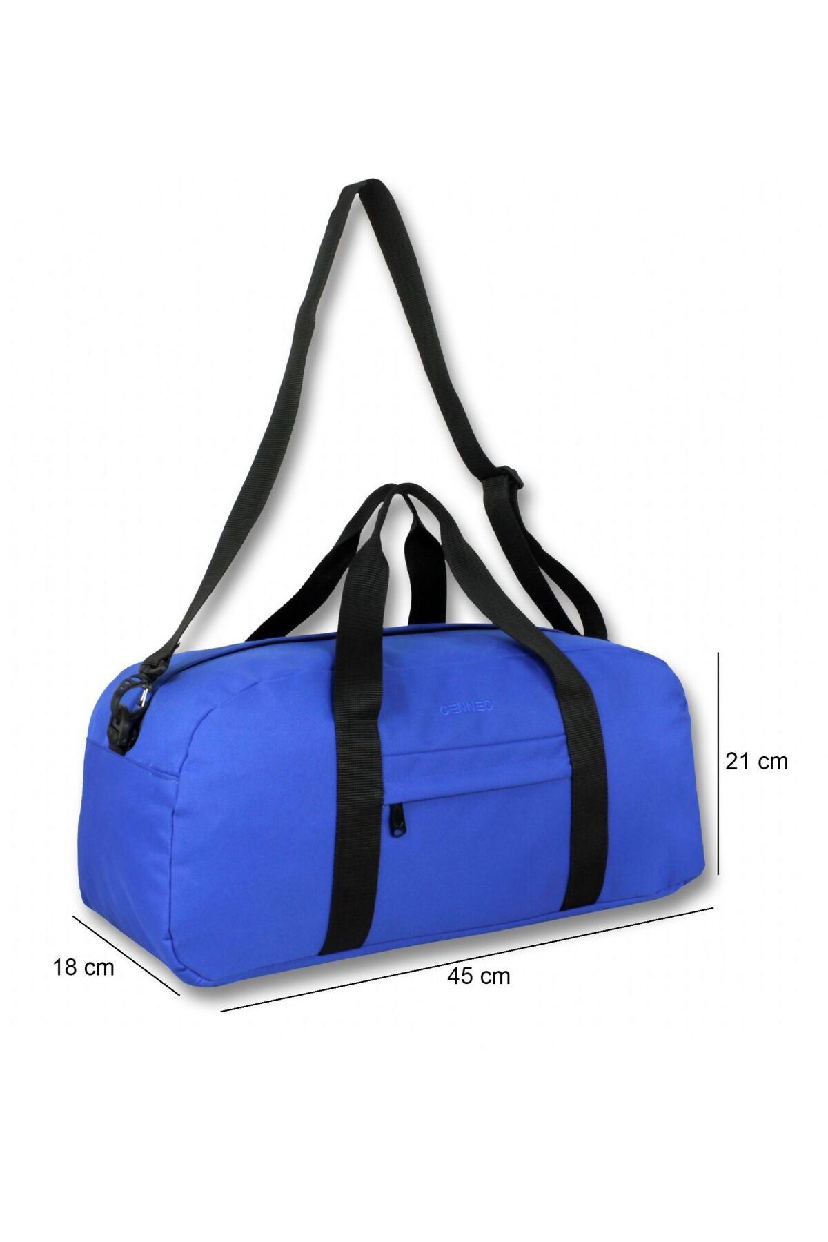 Cennec-Blue Large and Small Size Sports/Travel Bag Set 3