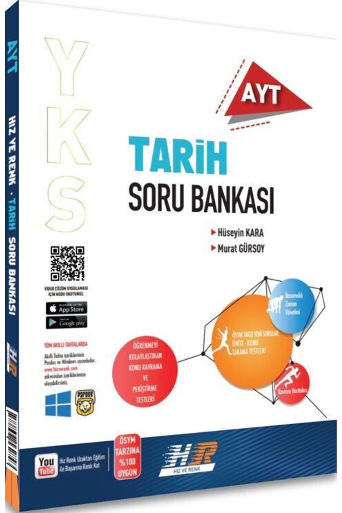 Hız ve Renk Yayınları Hız ve Renk AYT Tarih Soru Bankası