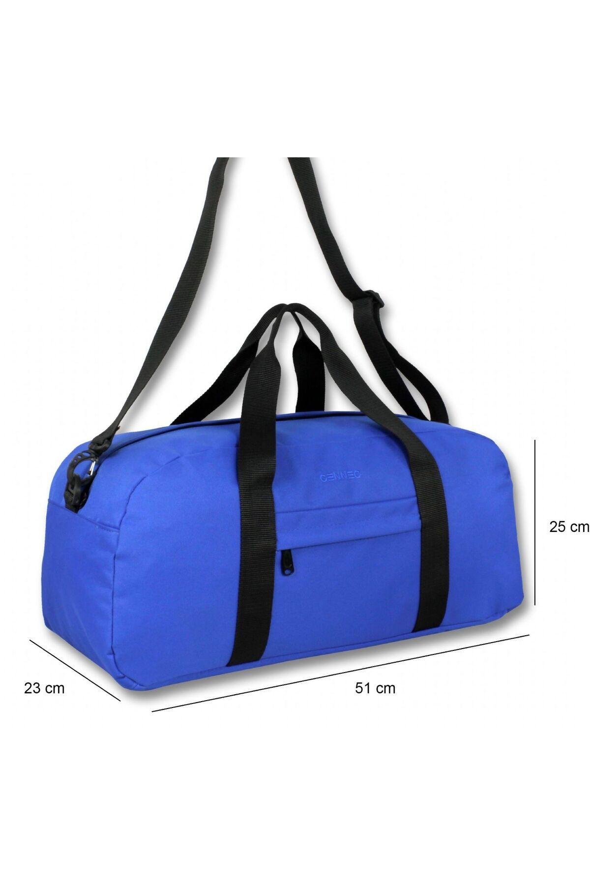 Cennec-Blue Large and Small Size Sports/Travel Bag Set 2