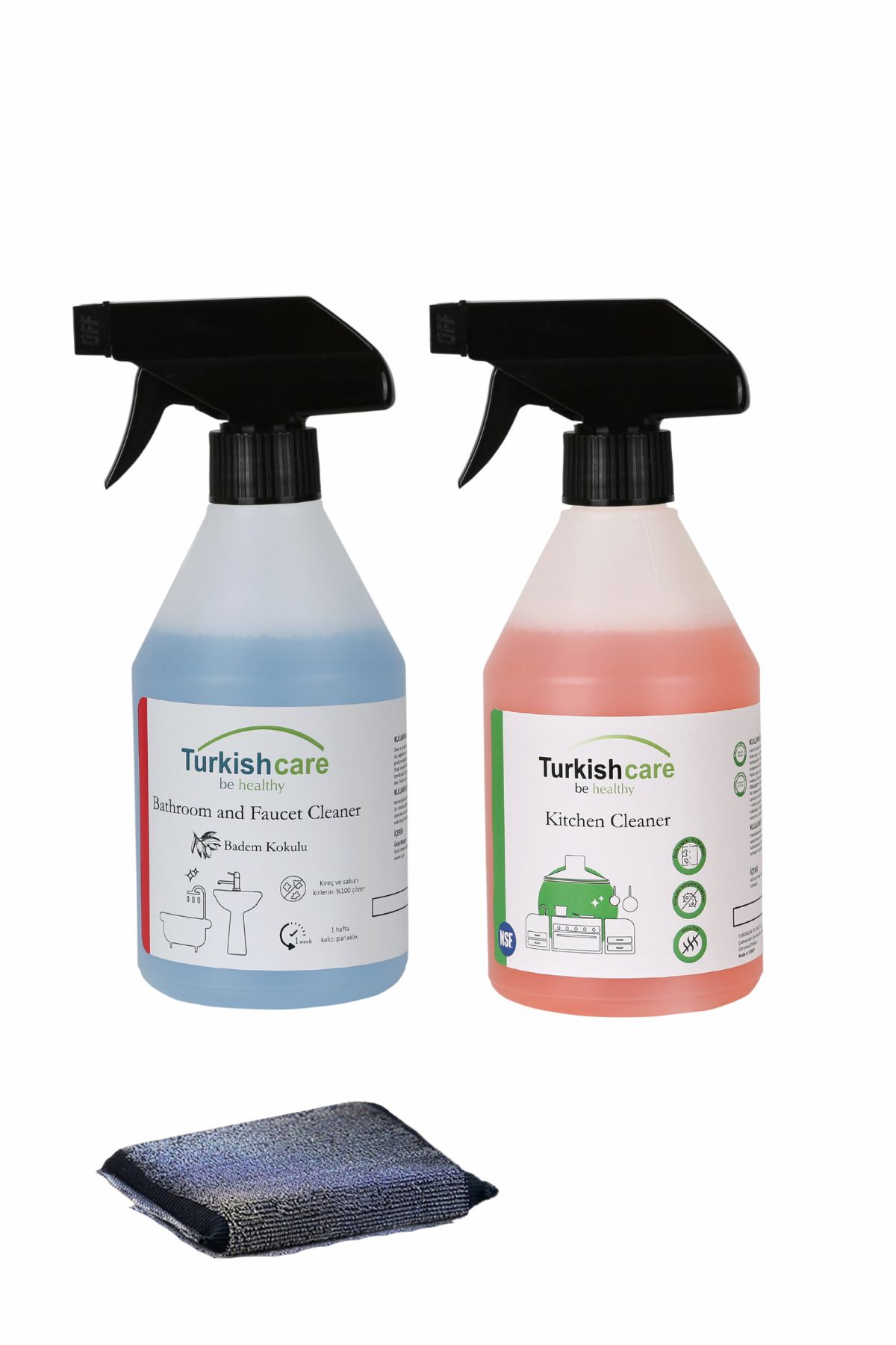 Turkishcare Banyo Ve Mutfak Temizleme Spreyi 500ml 2 Li