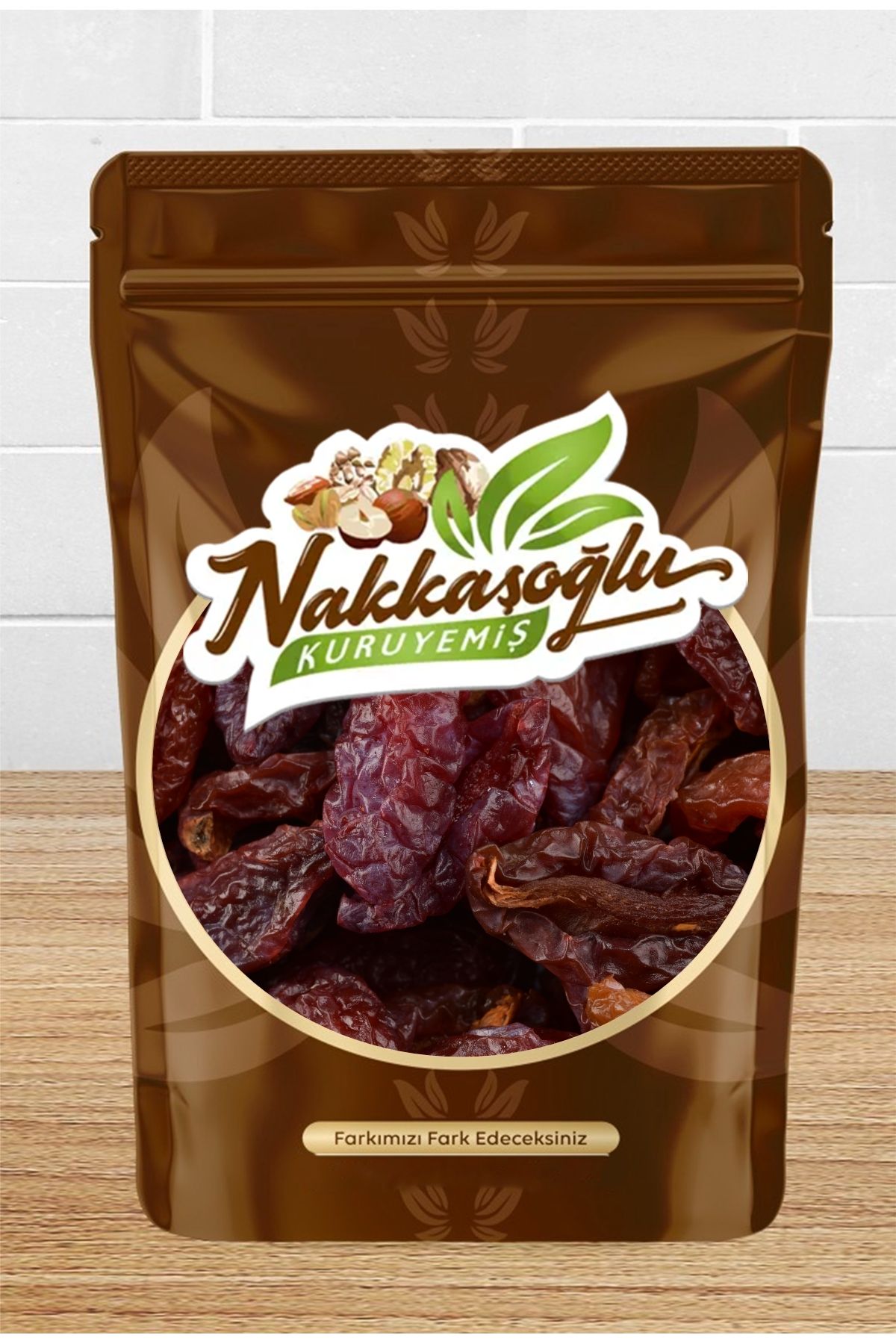 Nakkaşoğlu Kuruyemiş Kırmızı Yaprak Erik Kurusu 1 Kg