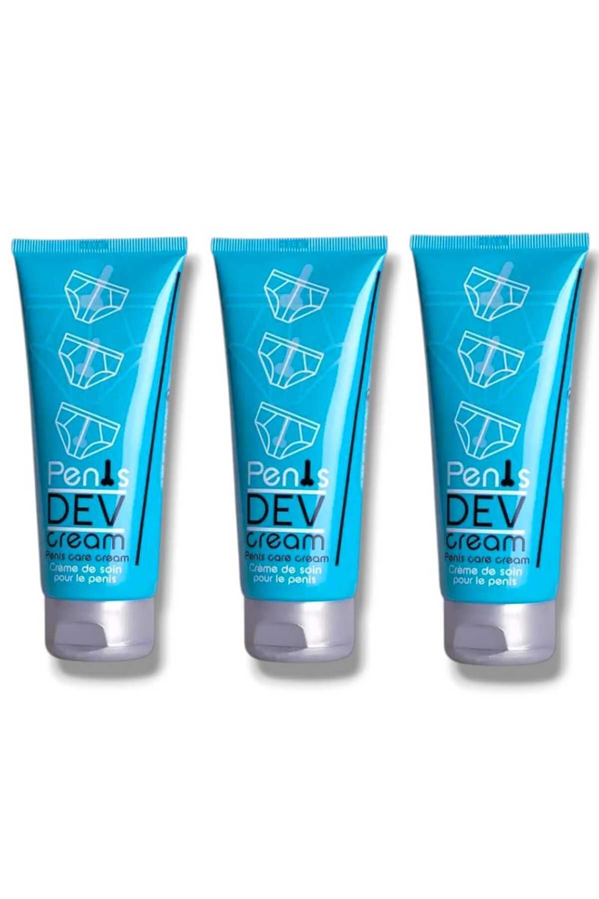 dev cream Penis Dev Cream Erkeklere Özel Penis Güçlendirici Bakım Kremi 100 ml - 3 Adet