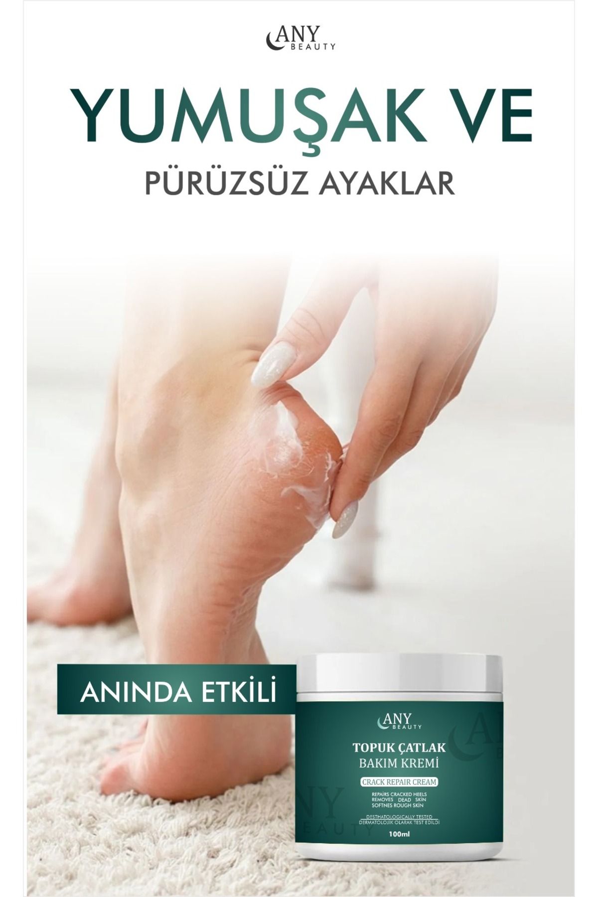 ayn beauty Topuk Çatlağı El Ve Ayak Mucizevi Bakım Kremi 150 ml