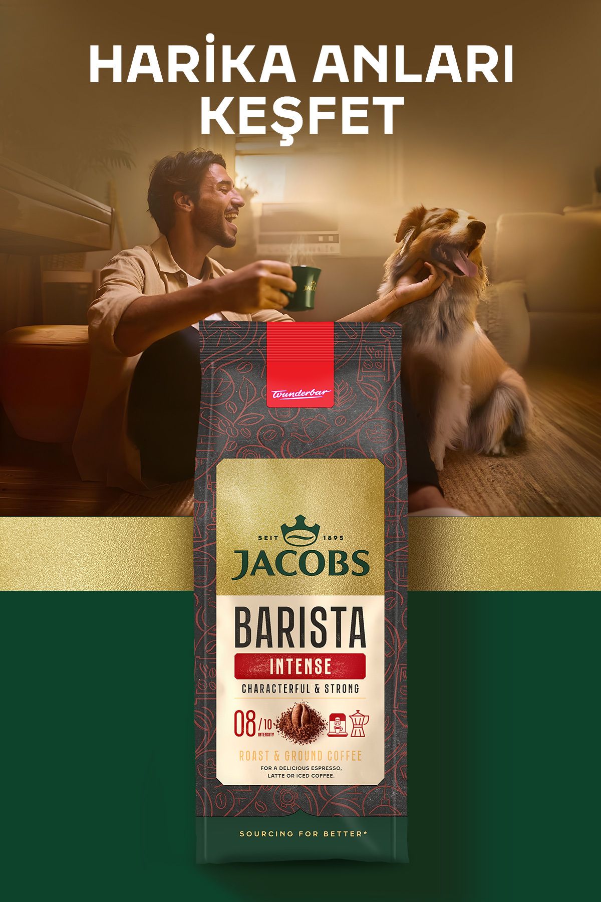 Jacobs-Barista Intense Filter Coffee 200Gr 3
