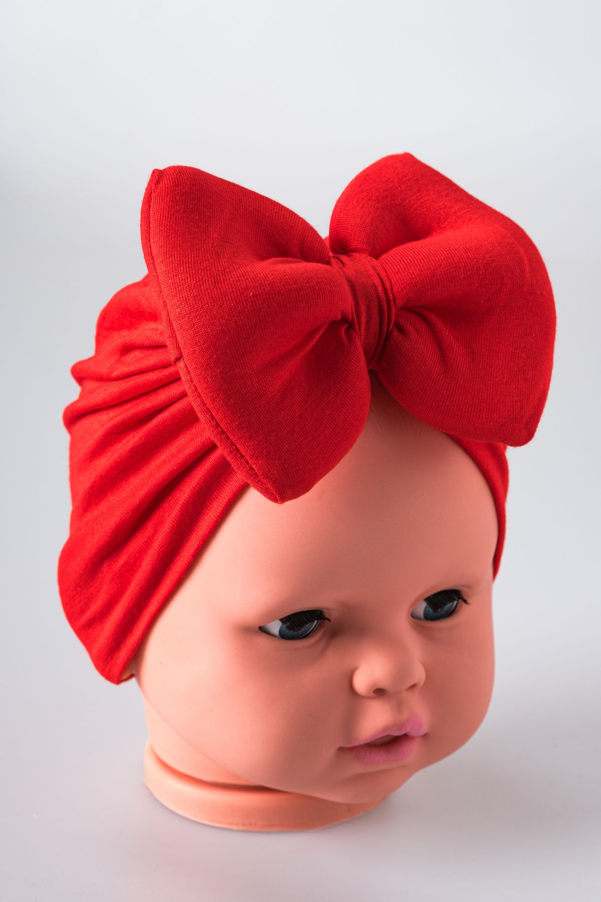 tinytrends-Baby Girl & Child Colorful Bow Double Layer Bonnet 1-18 Months 2