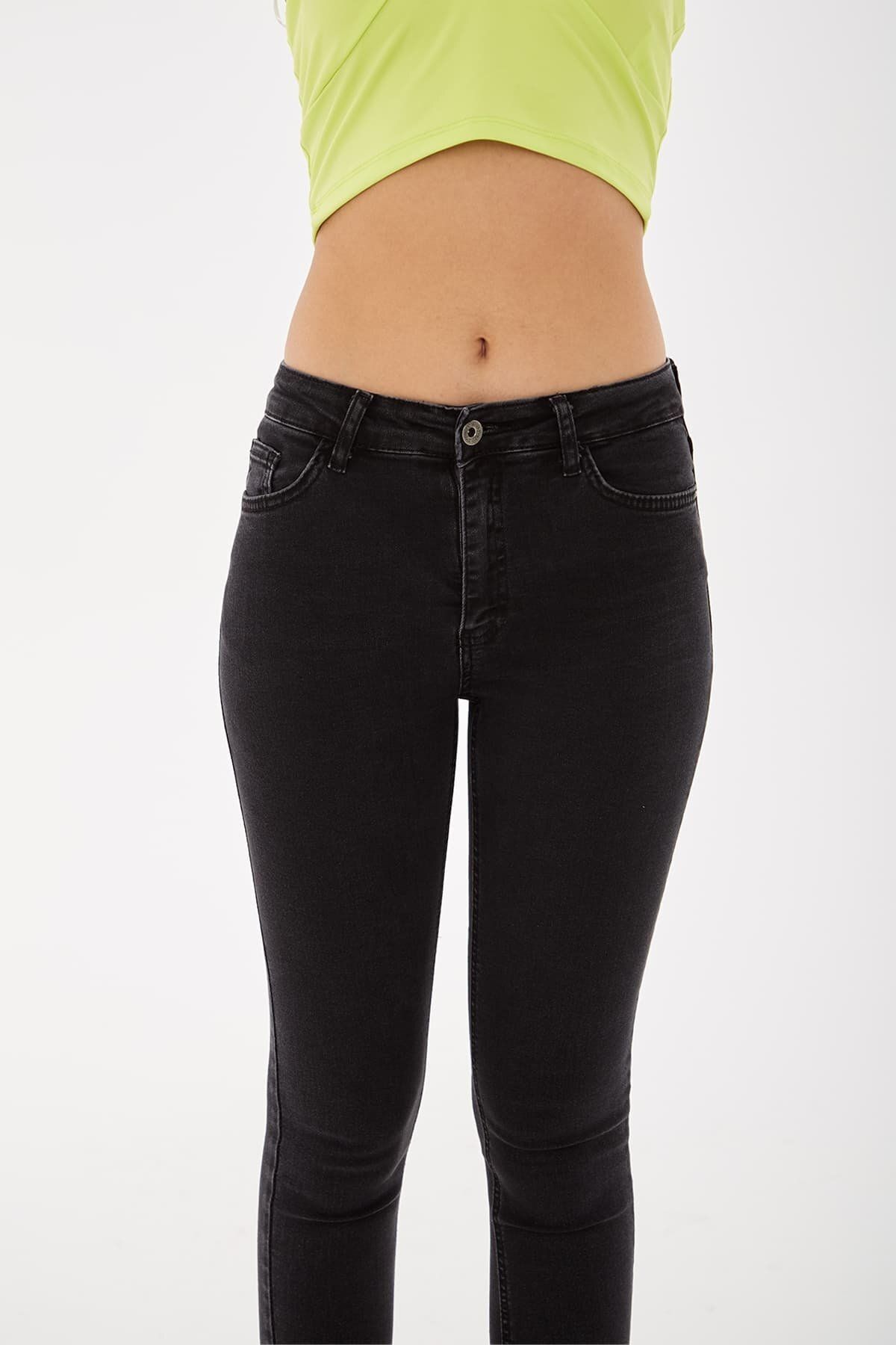 Fashion Friends-Denim Trousers Anthracite / Anthracite 5