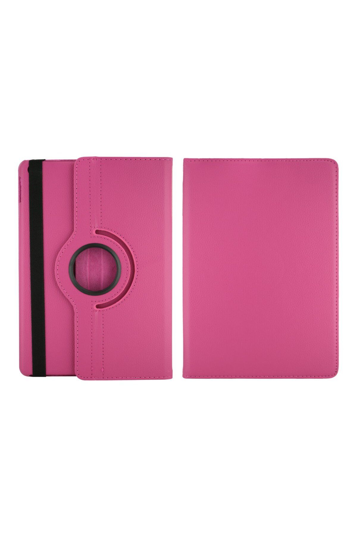 Nettech-Apple iPad 7. Generation 10.2 Inch Compatible 360 Cover Case - Pink 2