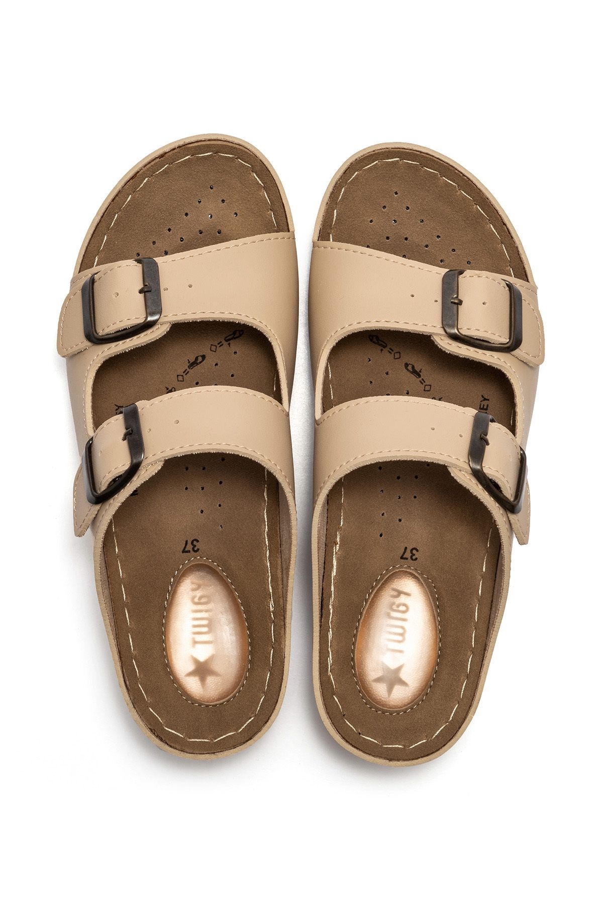 Twigy-Neva Women's Slippers Beige 36/40 3
