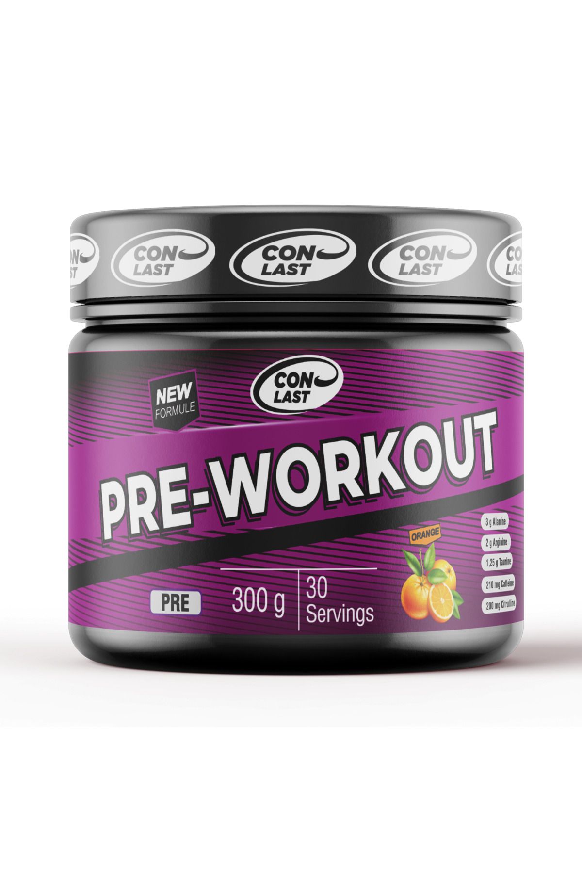 Conlast Pre-Workout yeni aromasıyla Orange 300 Gr