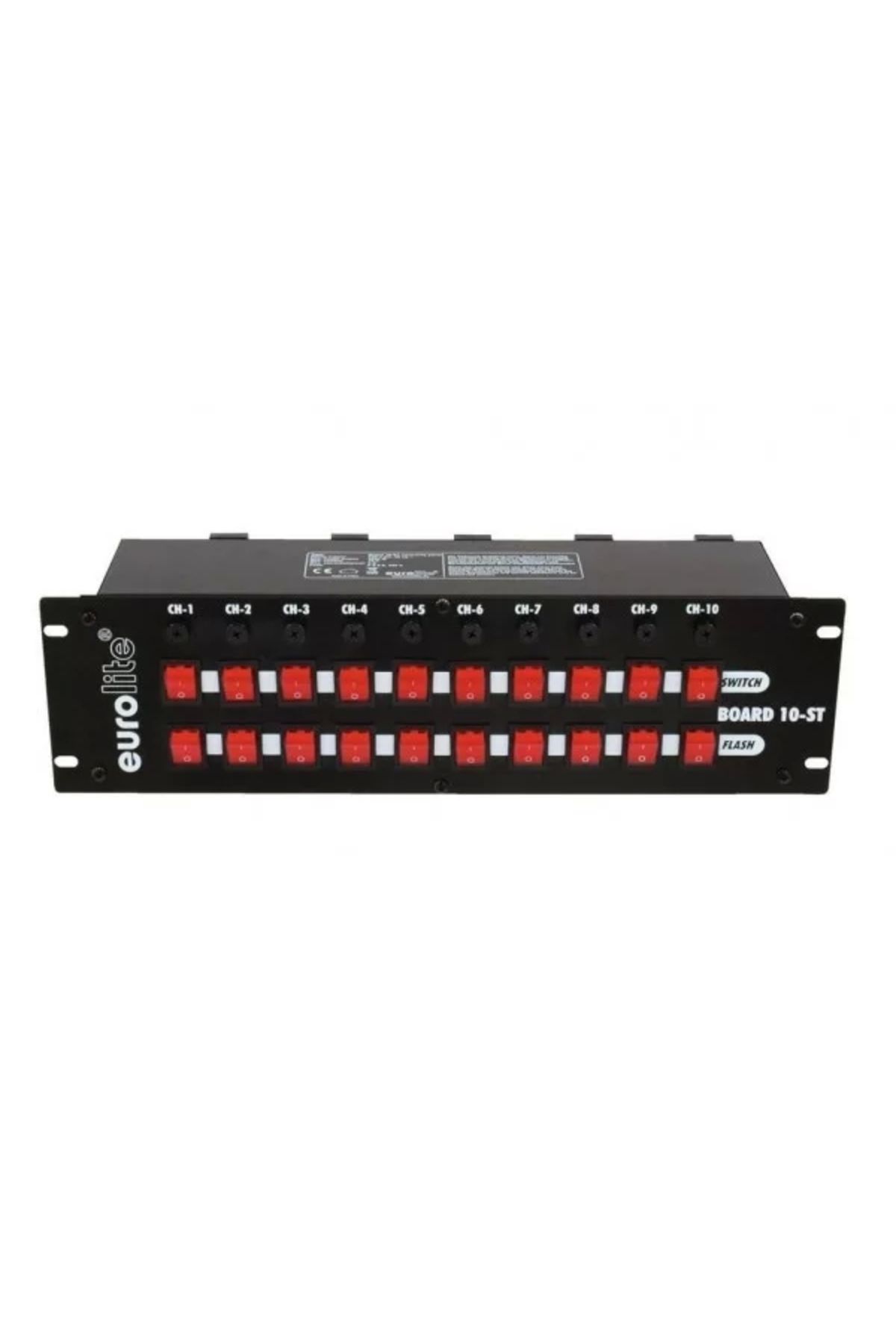 EUROLIGHT Eurolite Board-10 10 Kanal Switchbox | Flash | ışık kontrol cihaz aç kapa anahtar