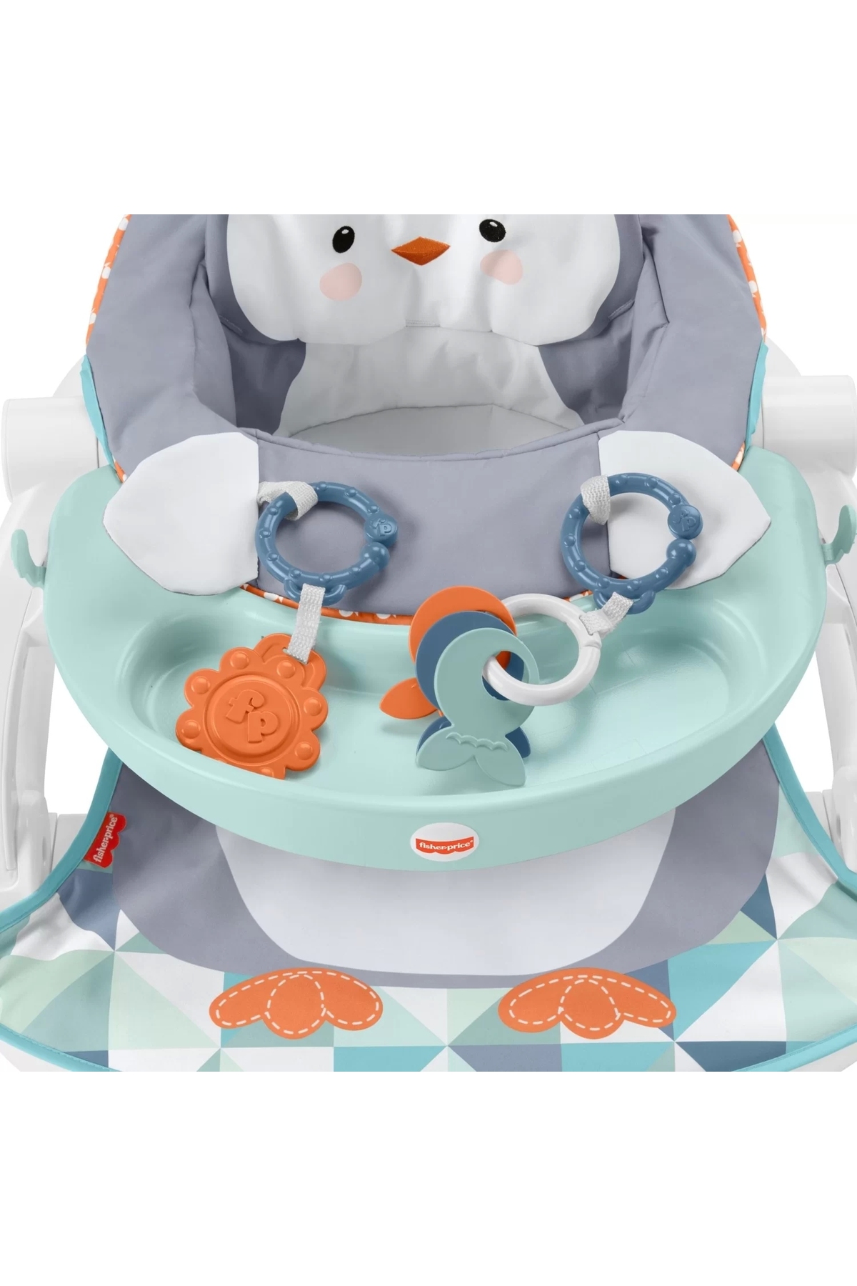 Mattel Fisher-price Tepsili Ana Kucağı - Penguen Adası, Mama Tepsisi Hayvan Temalı Taşınabilir Ana Kucağı fotoğrafı 4 (önizleme)