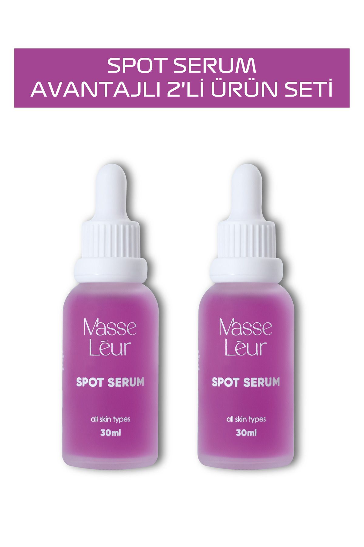 Masse Leur-Anti-Blemish and Tone Equalizing Spot Serum Set of 2 30 ml 1