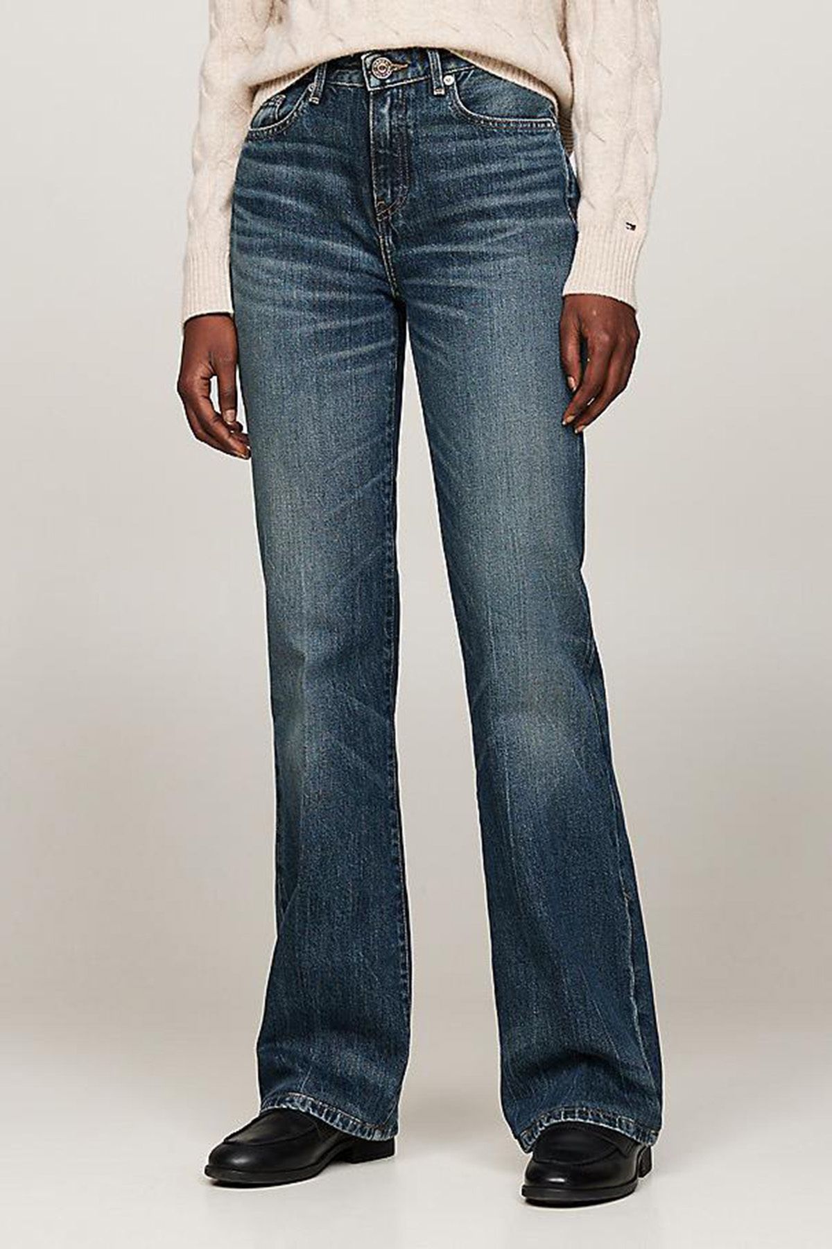 Tommy Hilfiger Rw Koa Th Bootcut - Wygodne Buty Typu Bootcut Kobieta - 27/32