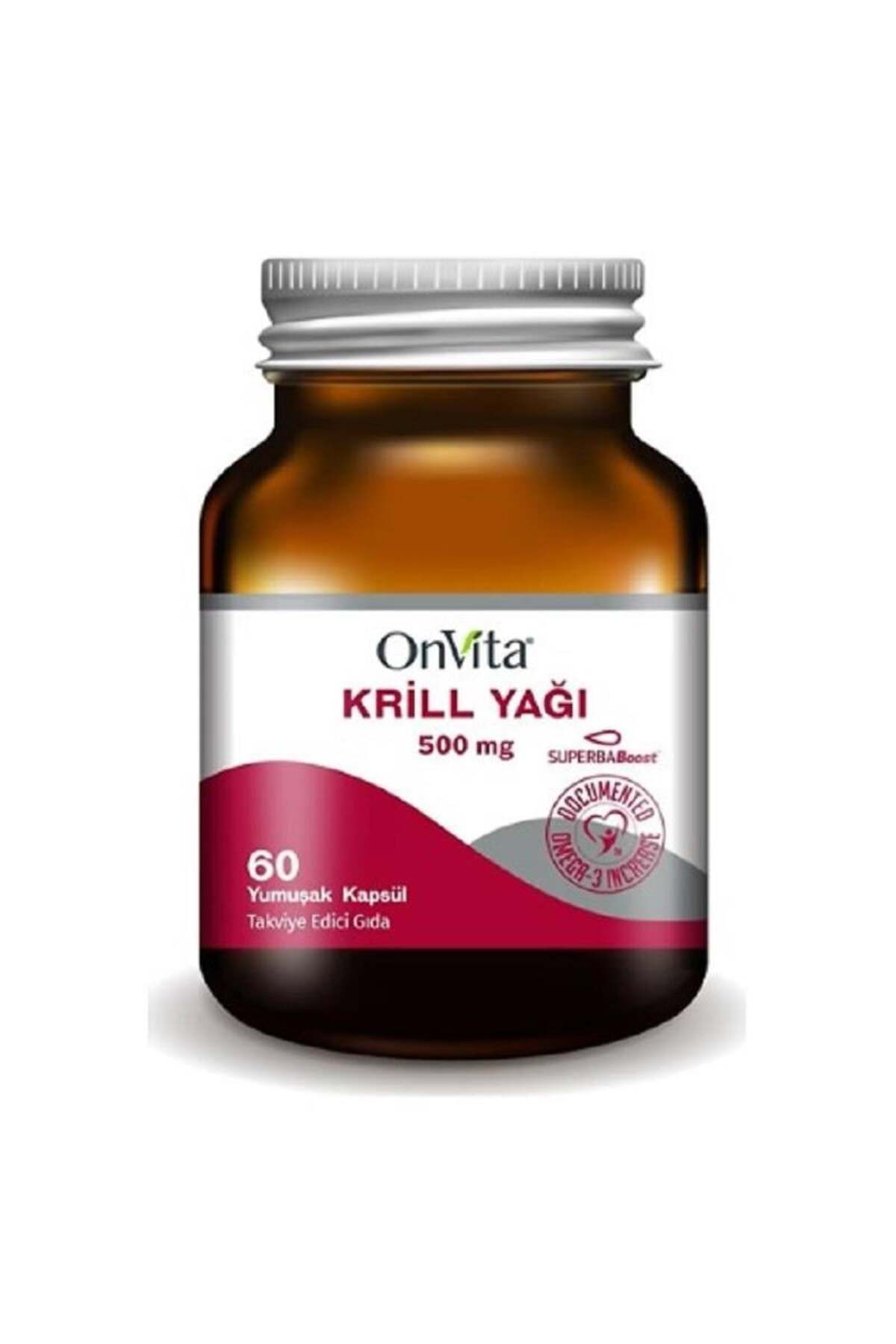 Onvita Krill Yağı 500 Mg 60 Kapsül