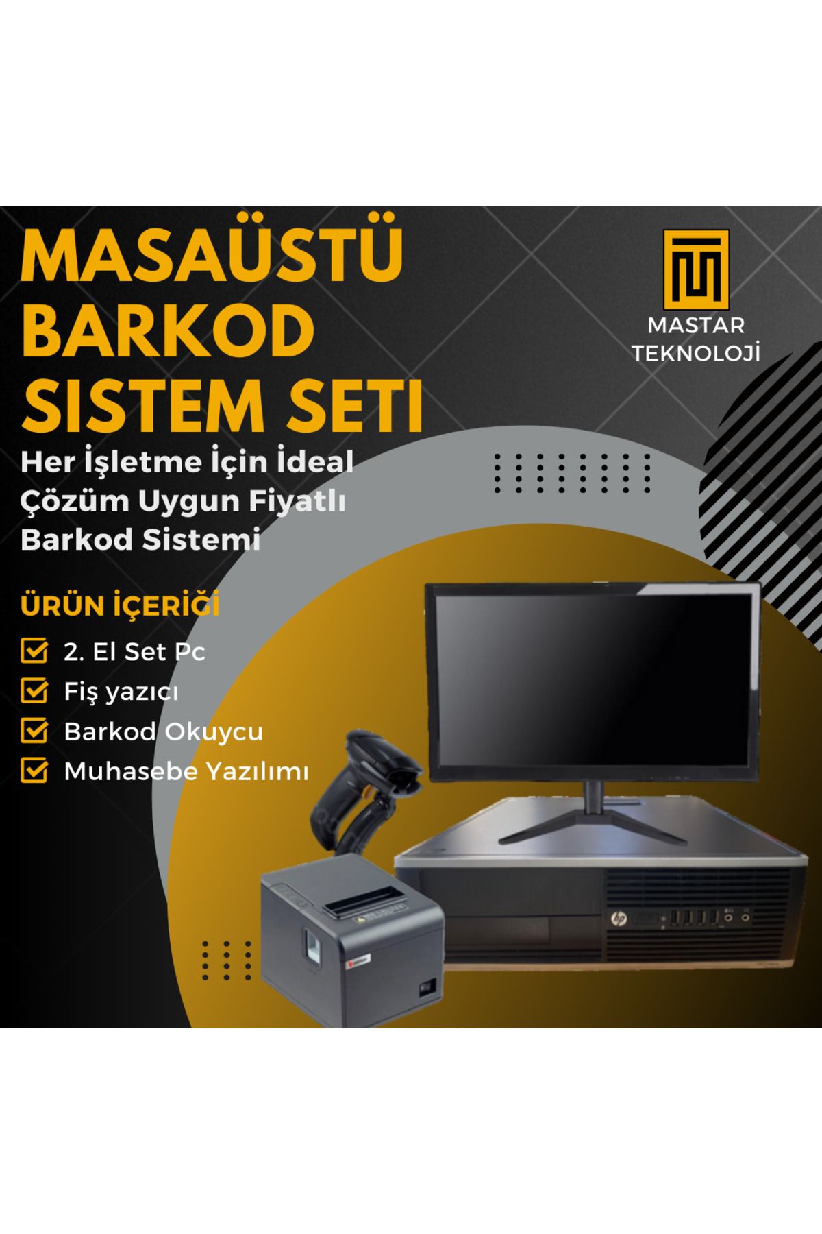 MASTAR TEKNOLOJİ MASAÜSTÜ BARKOD SİSTEMİ