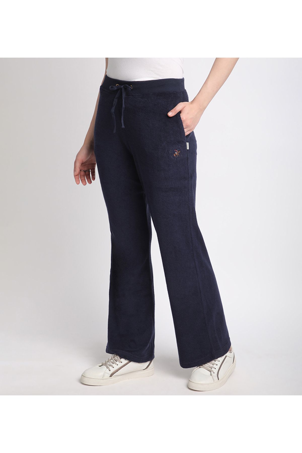 Bhpc-Beverly Hills Polo Club Womens Navy Blue Pants 2