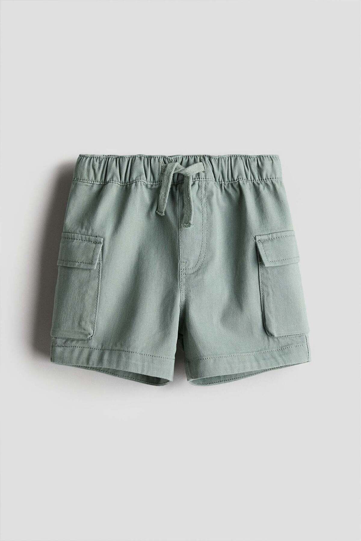 H&M-Cotton cargo shorts 1