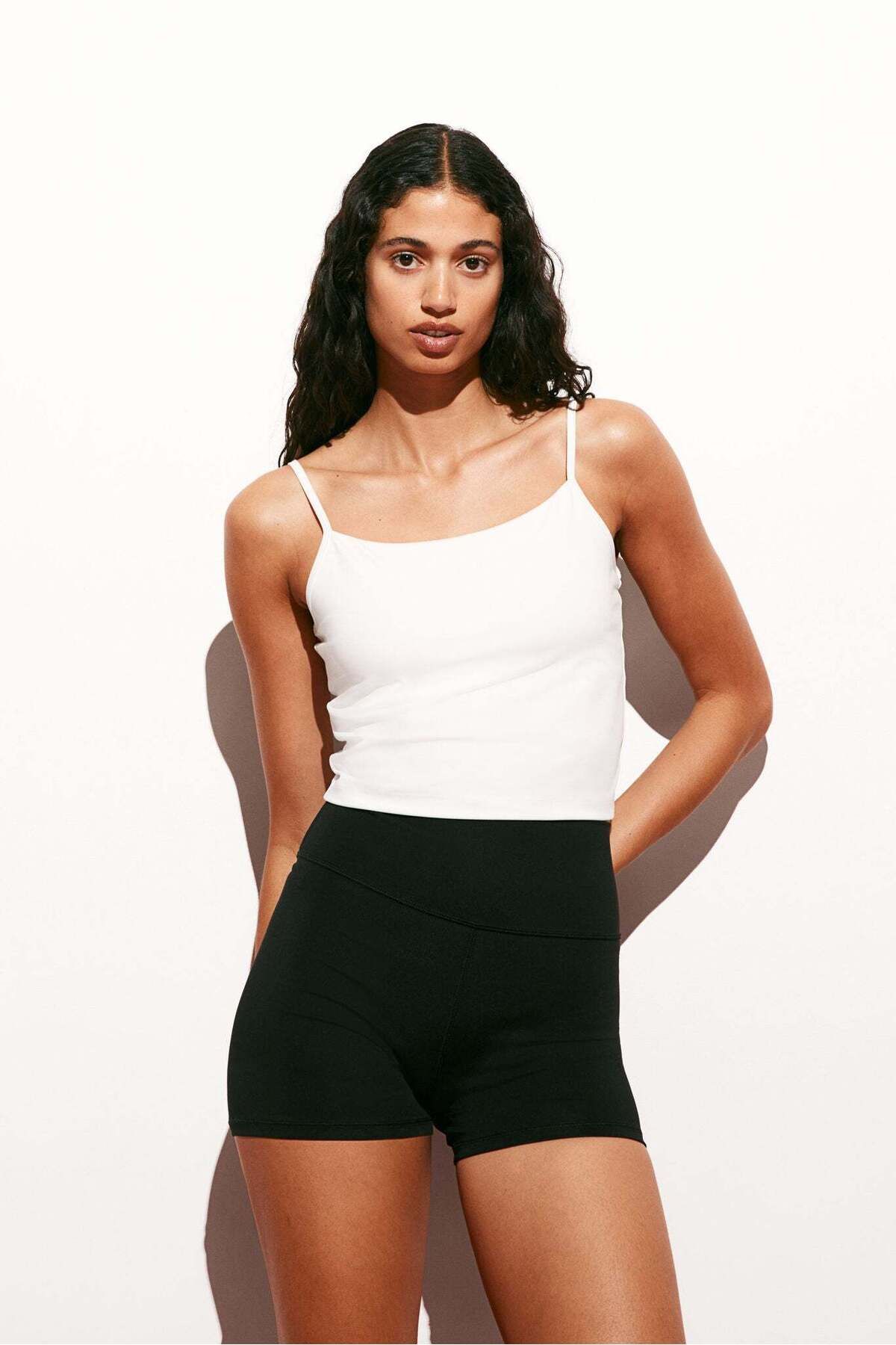 Cropped sports vest on sale