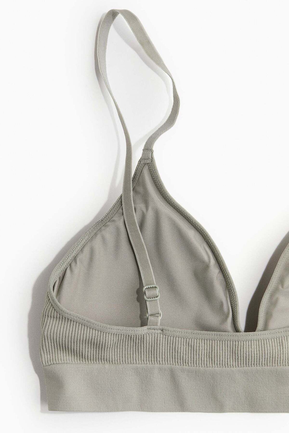 H&M-Seamless padded soft bra 3