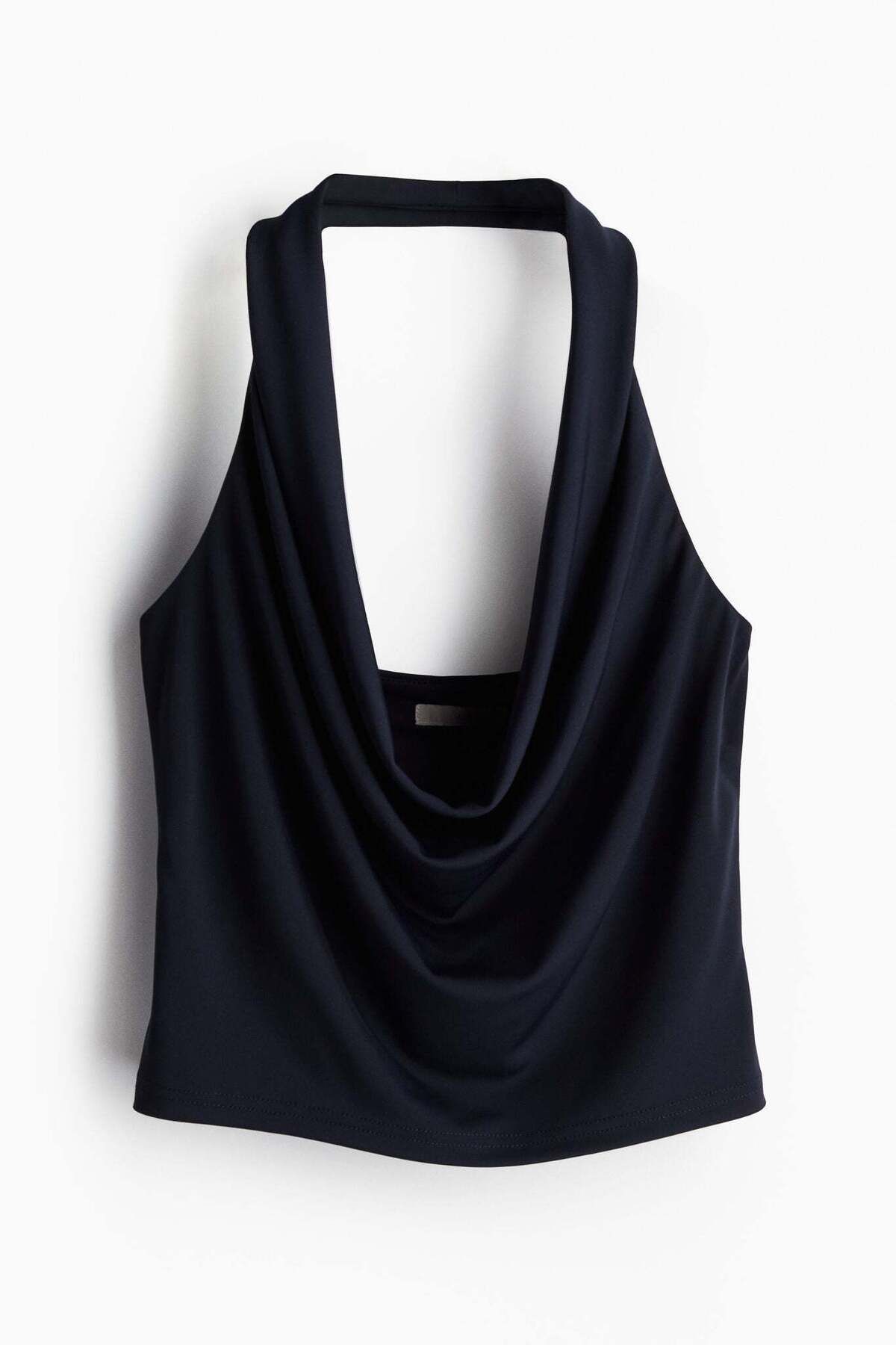 H&M-Jersey halterneck top 3