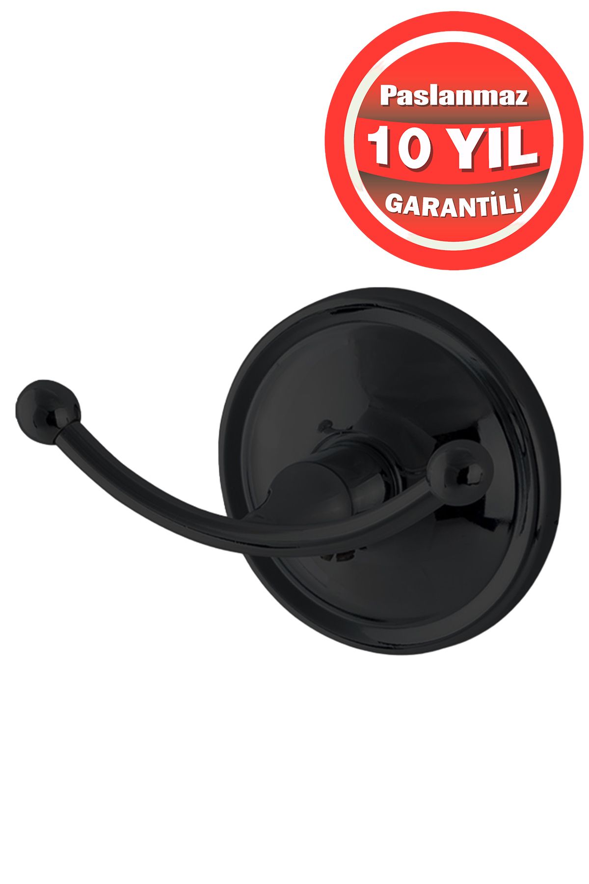 ÇELİK BANYO Paslanmaz Pirinç Mat Siyah Bella Bornzoluk Askılık