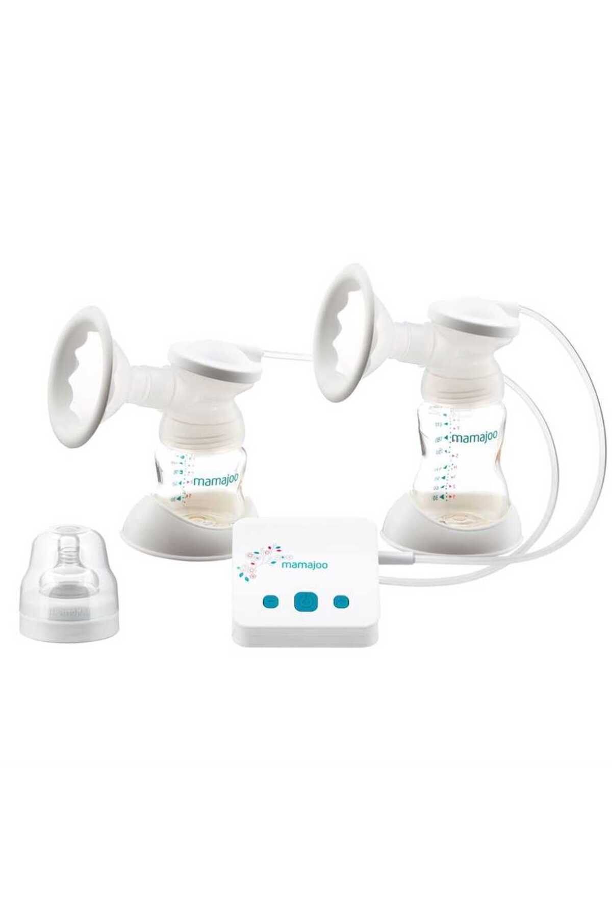 Mamajoo Emzirme Seti | Termal Çanta Hediyeli Elektrikli USB Çiftli Göğüs Pompası 250 ml fotoğrafı 2 (önizleme)