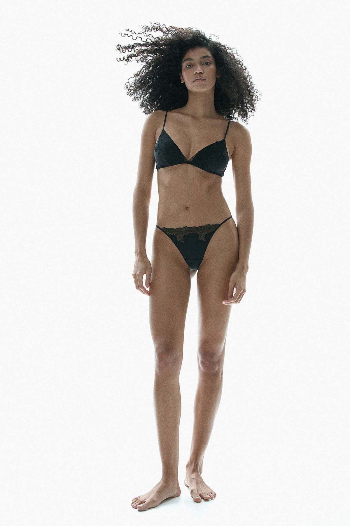 H&M-Padded soft microfibre bra 8