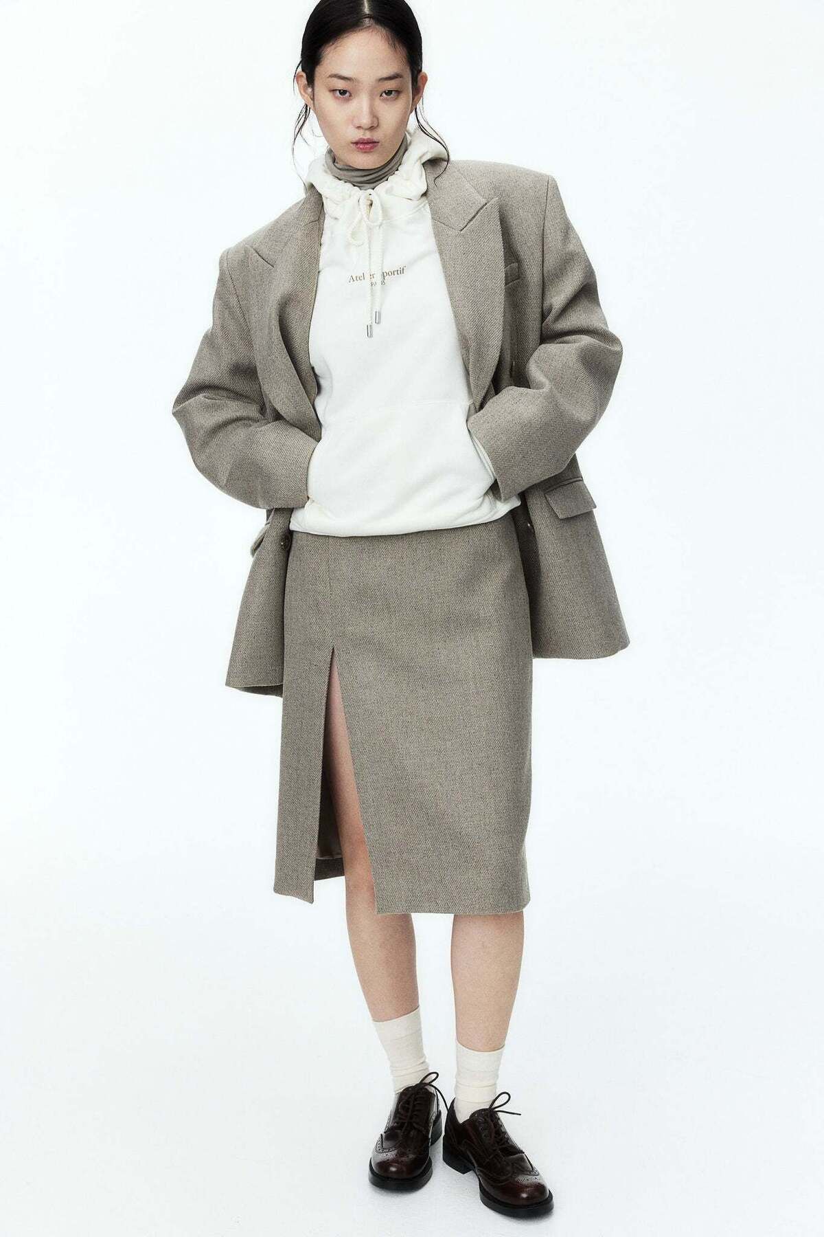 H&M-Text-motif Hoodie 3