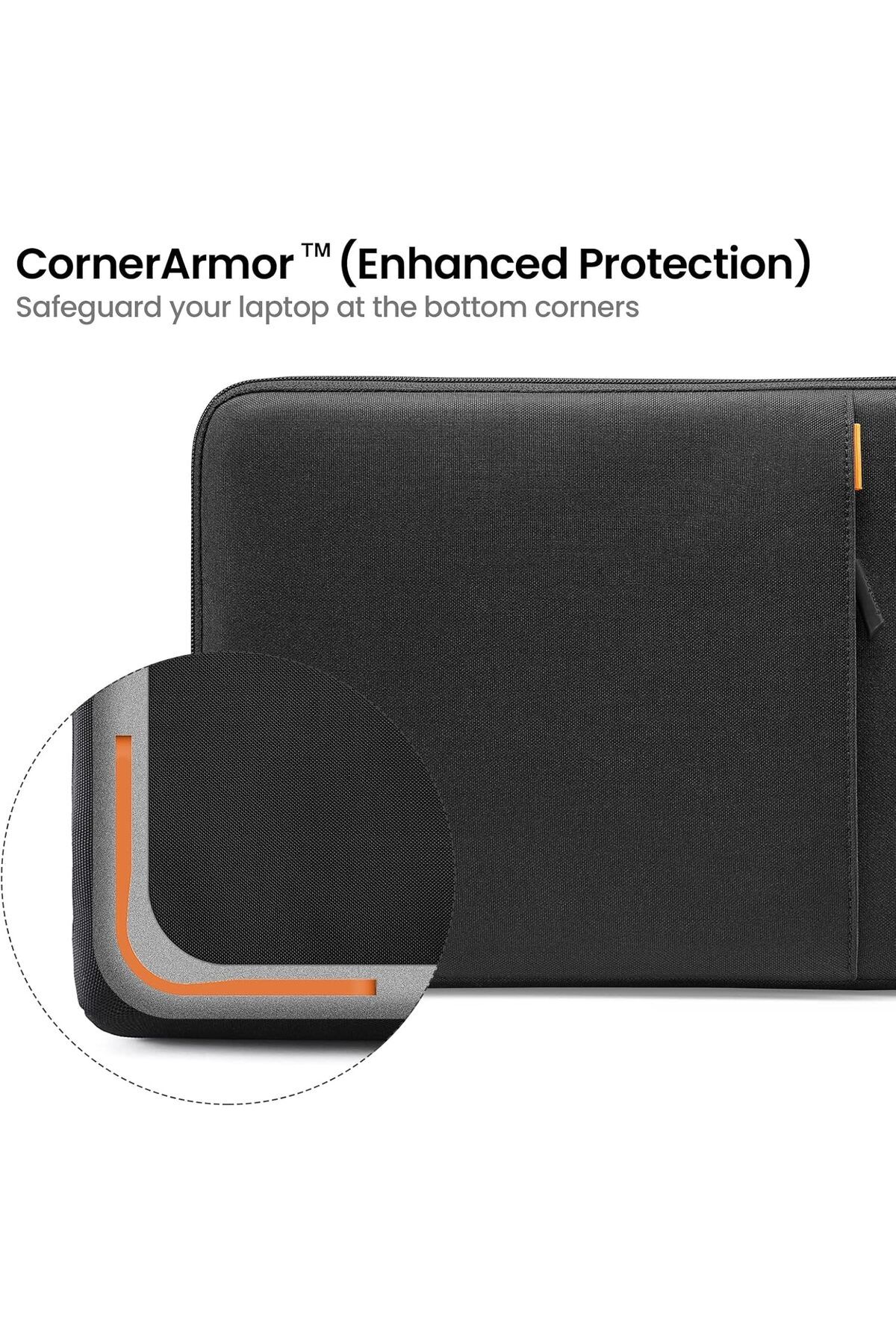 Tomtoc-DEFENDER-A13 360 PROTECTIVE LAPTOP BRIEFCASE (14 INCHES) BLACK 4