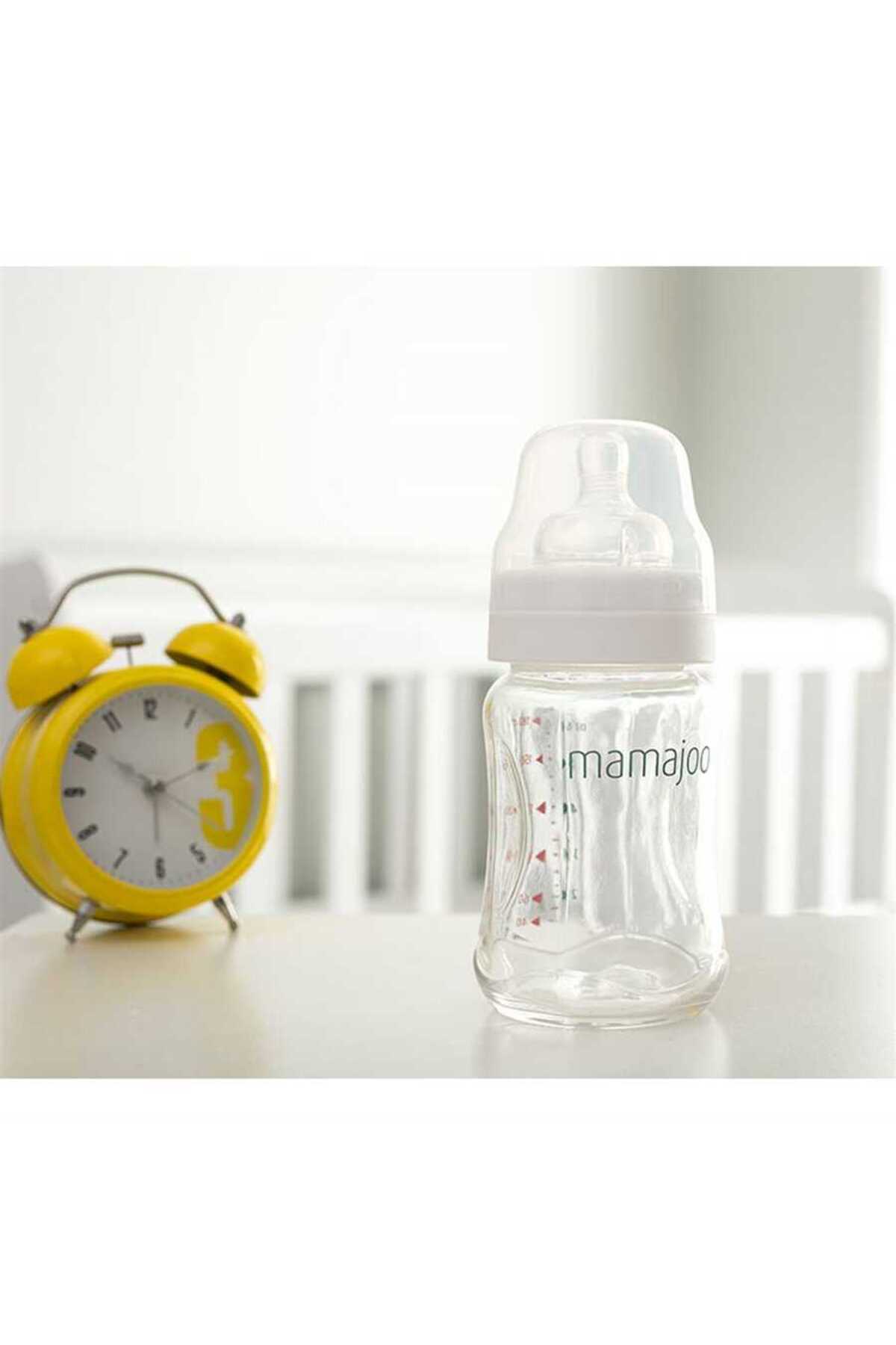 Mamajoo Cam Antikolik Biberon 180 ml 0 Ay+ | Yavaş Akışlı fotoğrafı 7 (önizleme)
