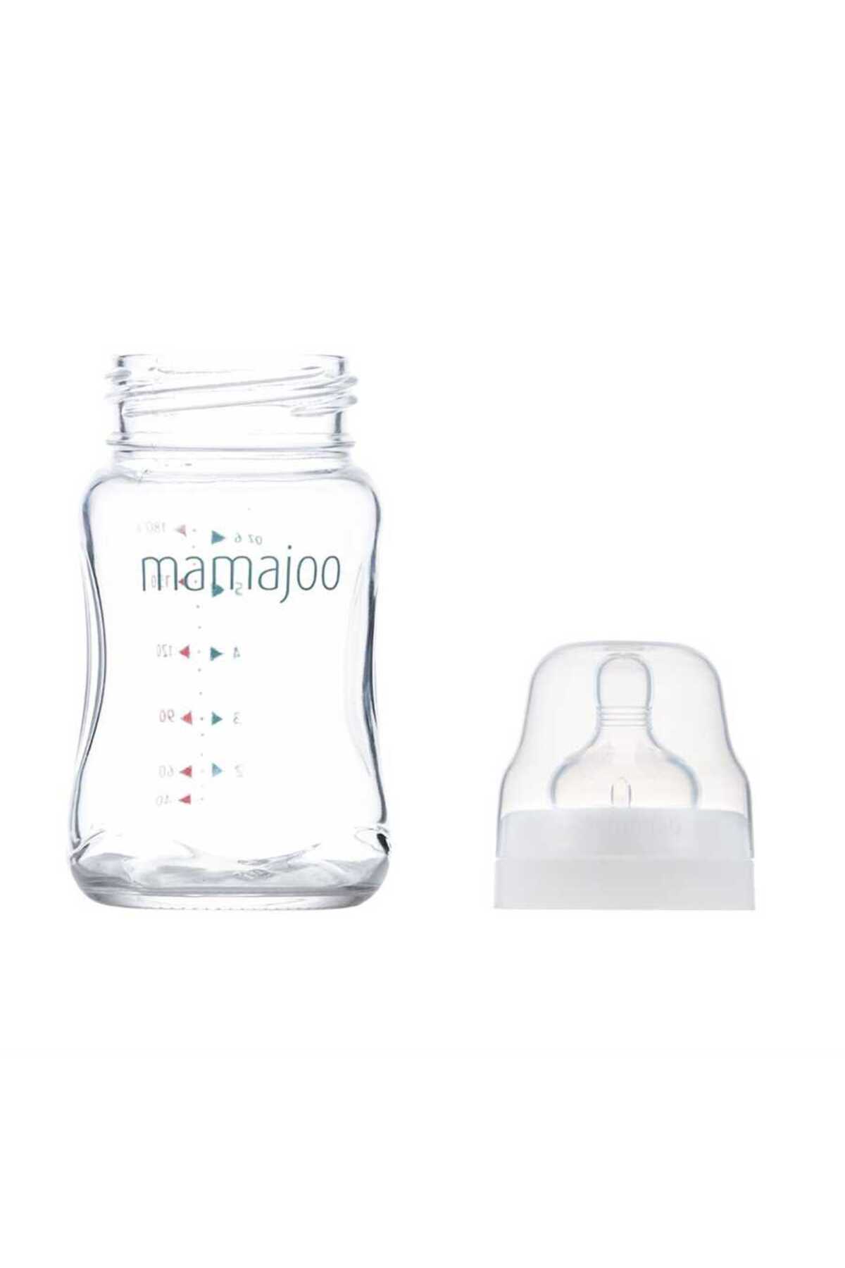 Mamajoo Cam Antikolik Biberon 180 ml 0 Ay+ | Yavaş Akışlı fotoğrafı 5 (önizleme)