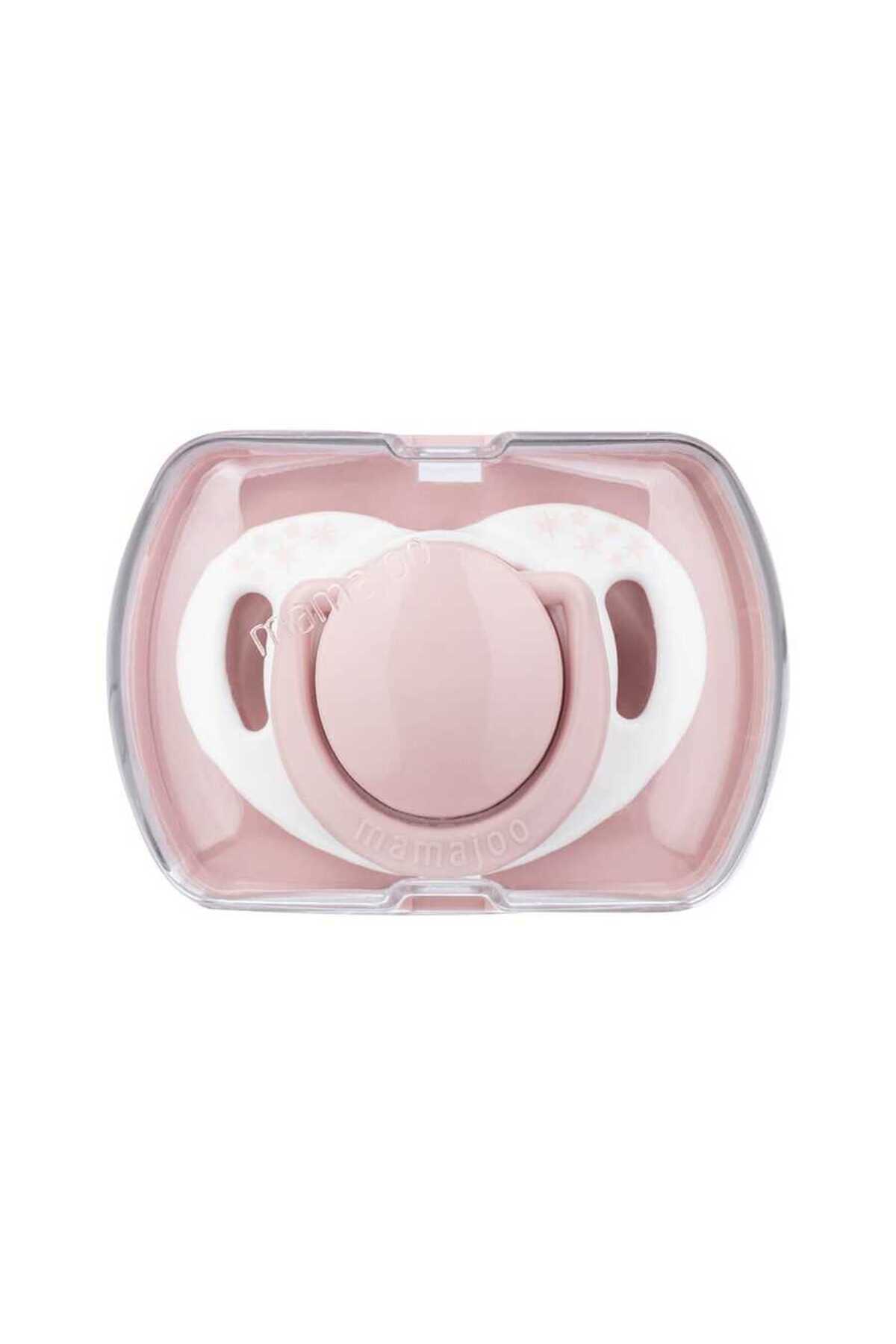 Mamajoo Yenidoğan Hediye Seti Powder Pink | Antikolik Biberon 150 ml ve Ortodontik Emzik & Saklama K fotoğrafı 6 (önizleme)
