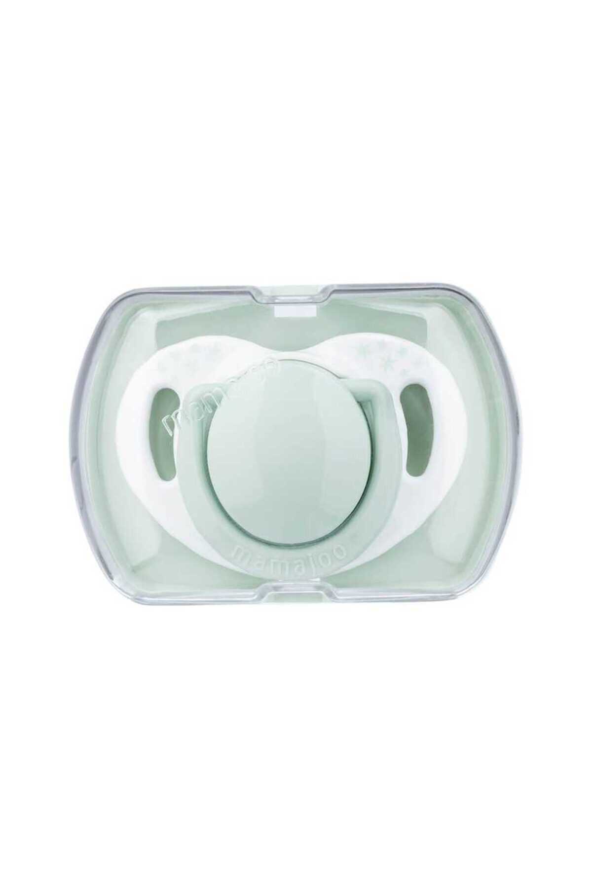 Mamajoo Yenidoğan Hediye Seti Powder Green | Antikolik Biberon 150 ml ve Ortodontik Emzik & Saklama fotoğrafı 6 (önizleme)