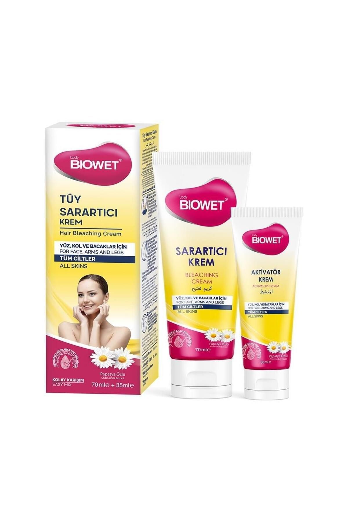 biowet Bıowet Tüy Sarartıcı Krem Tüm Ciltler 100 ml