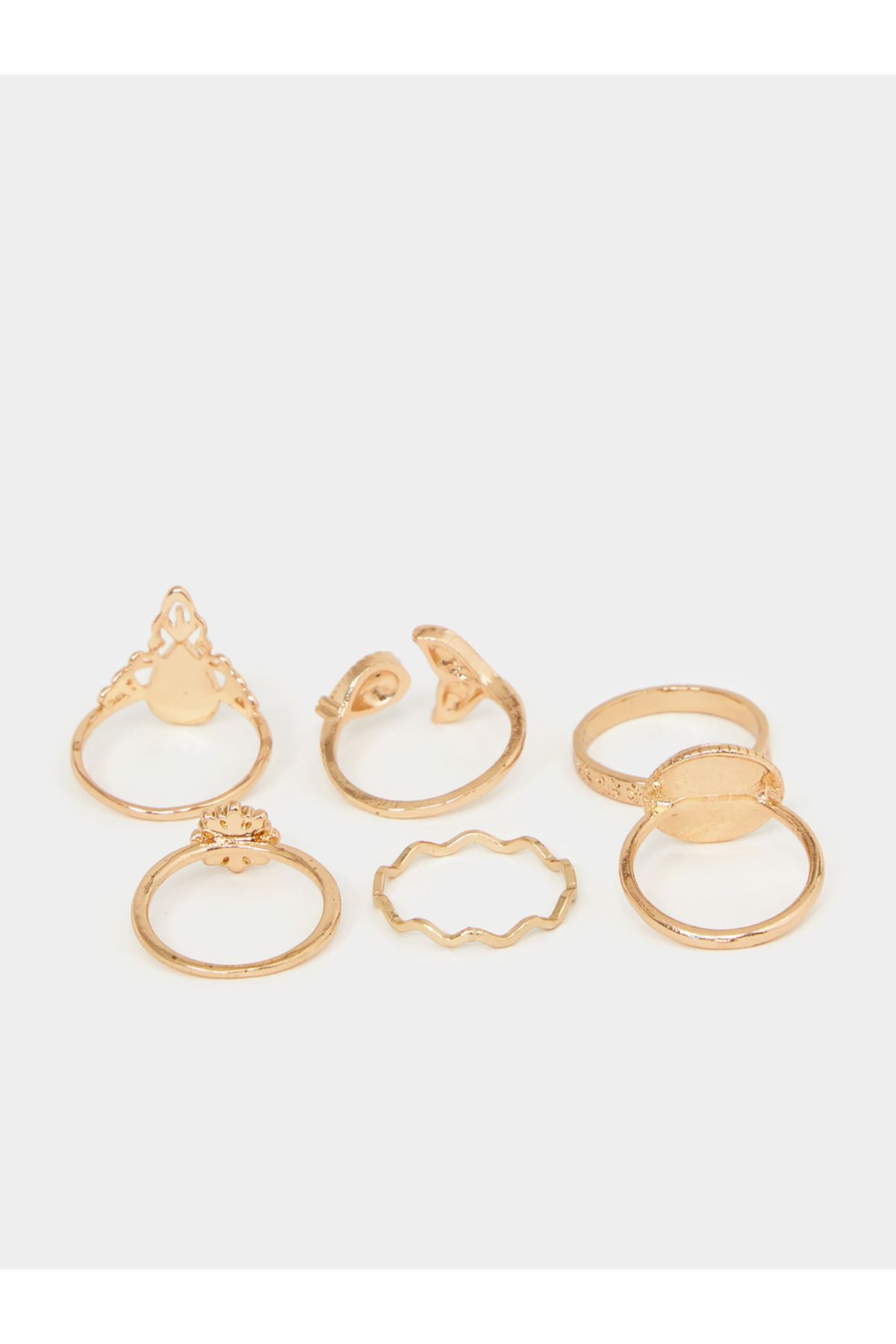 Styli-Set of 6 - Assorted Embellished Rings 3