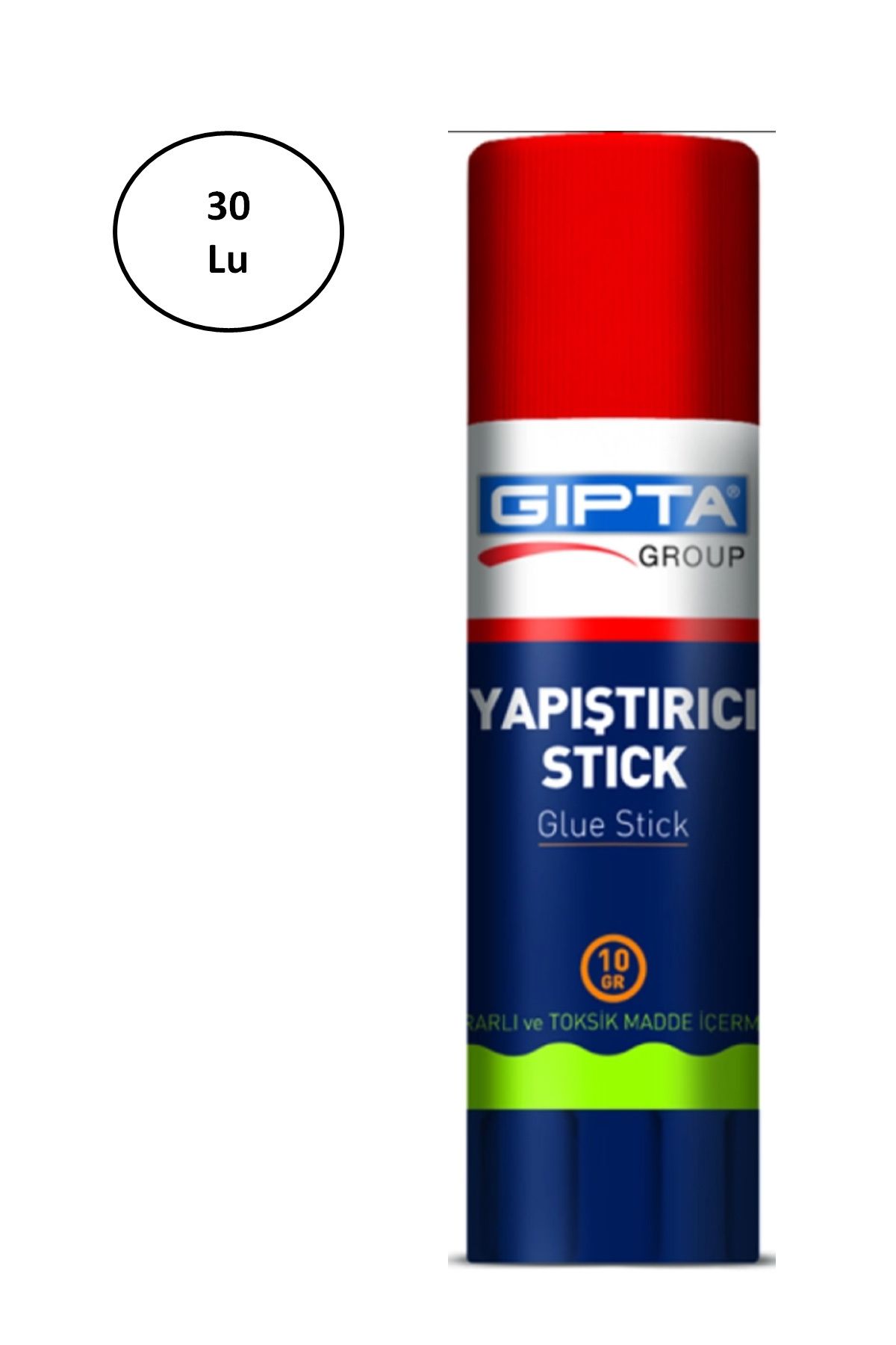 Kapamarka Gıpta Glue Stick Yapıştırıcı 10Gr Beyaz 30'lu
