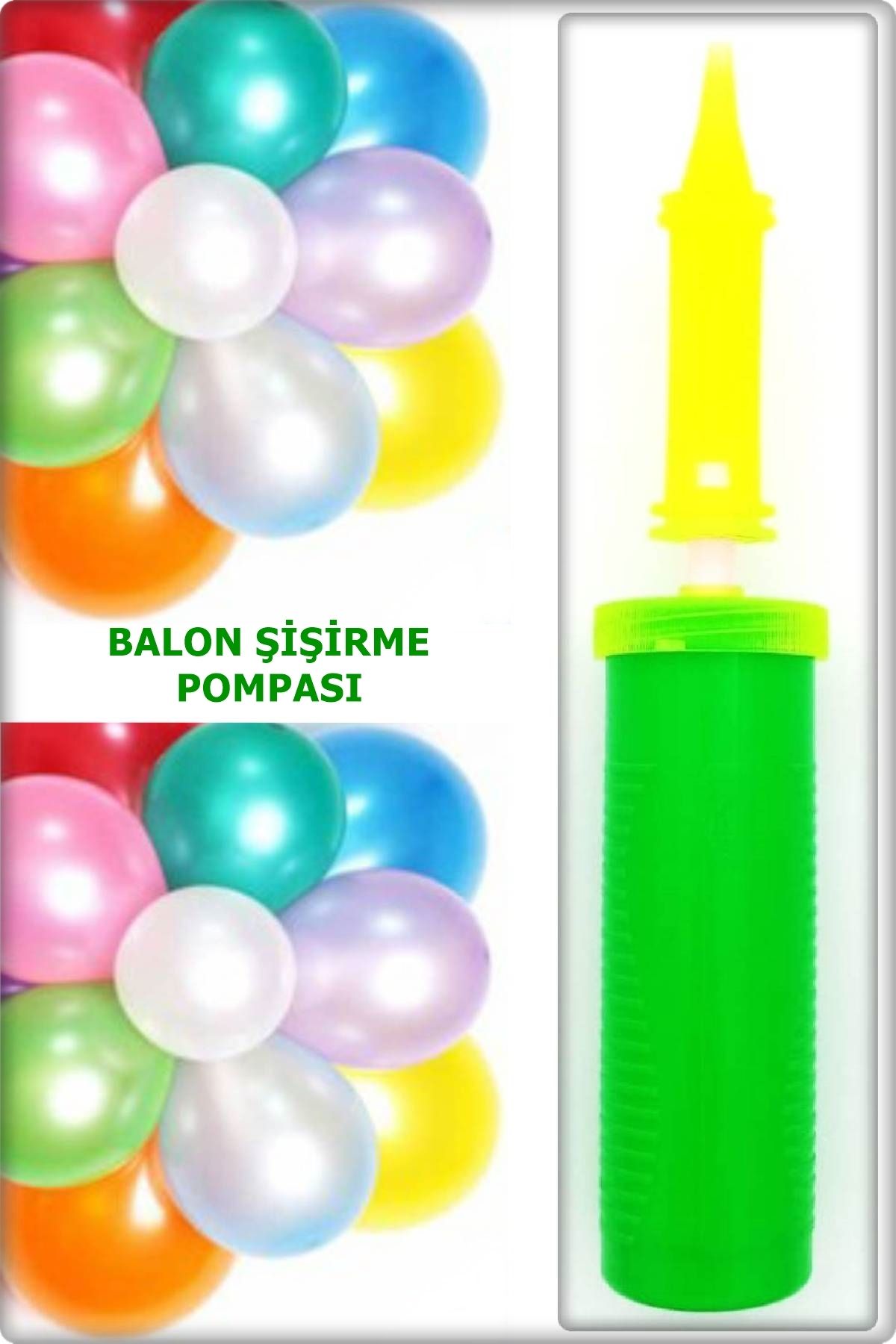 TAN EXPRESS Balon Şişirme Pompası 29 Cm 1 Adet