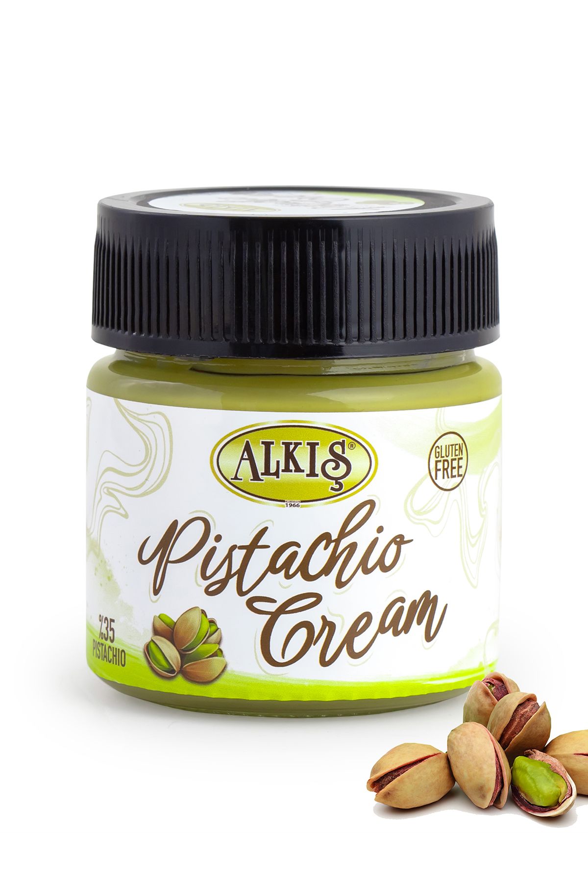 Pistachio Creams Sürülebilir Glutensiz Dubai Çikolatasına Uygun Antep Fıstığı Kreması Net 200 G