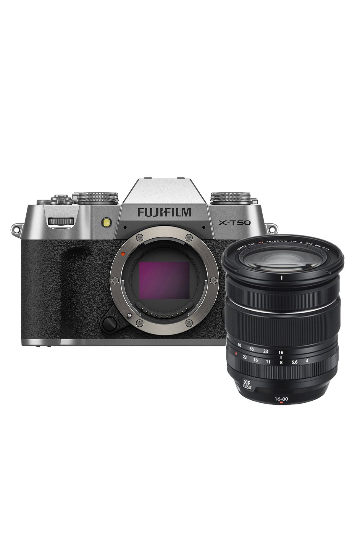 Fujifilm X-T50 Gümüş + 16-80mm KİT