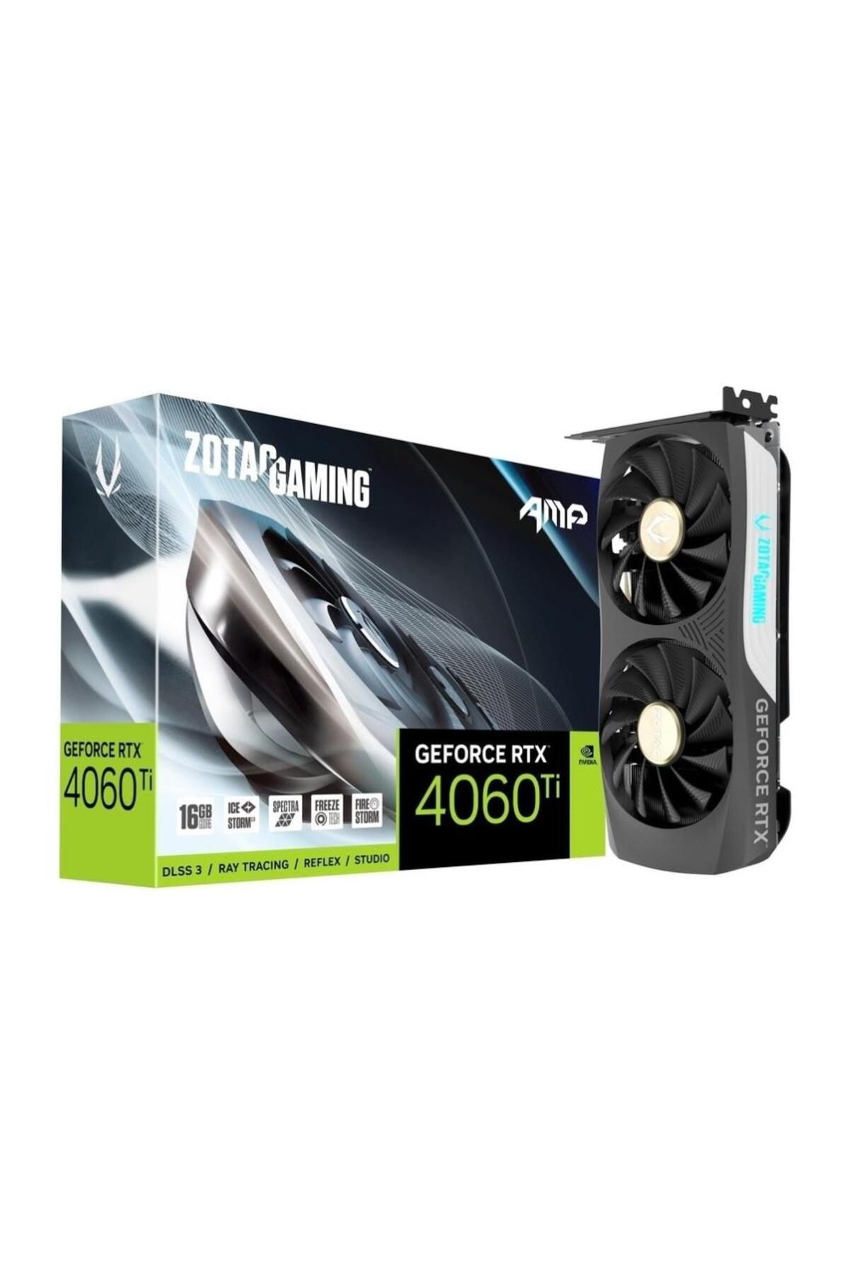 Zotac Geforce Rtx4060tı Gamıng 16gb Amp Gddr6 Nvıdıa Ekran Kartı Zt-d40620f-10m