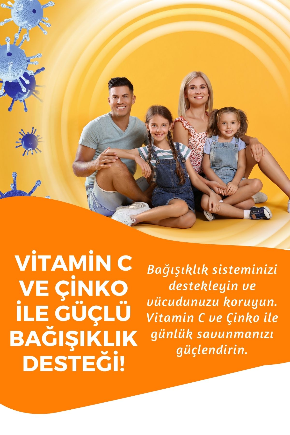NSUP-فيتامين C + الزنك - مكمل غذائي - دعم قوي للمناعة وحماية الخلايا! 2