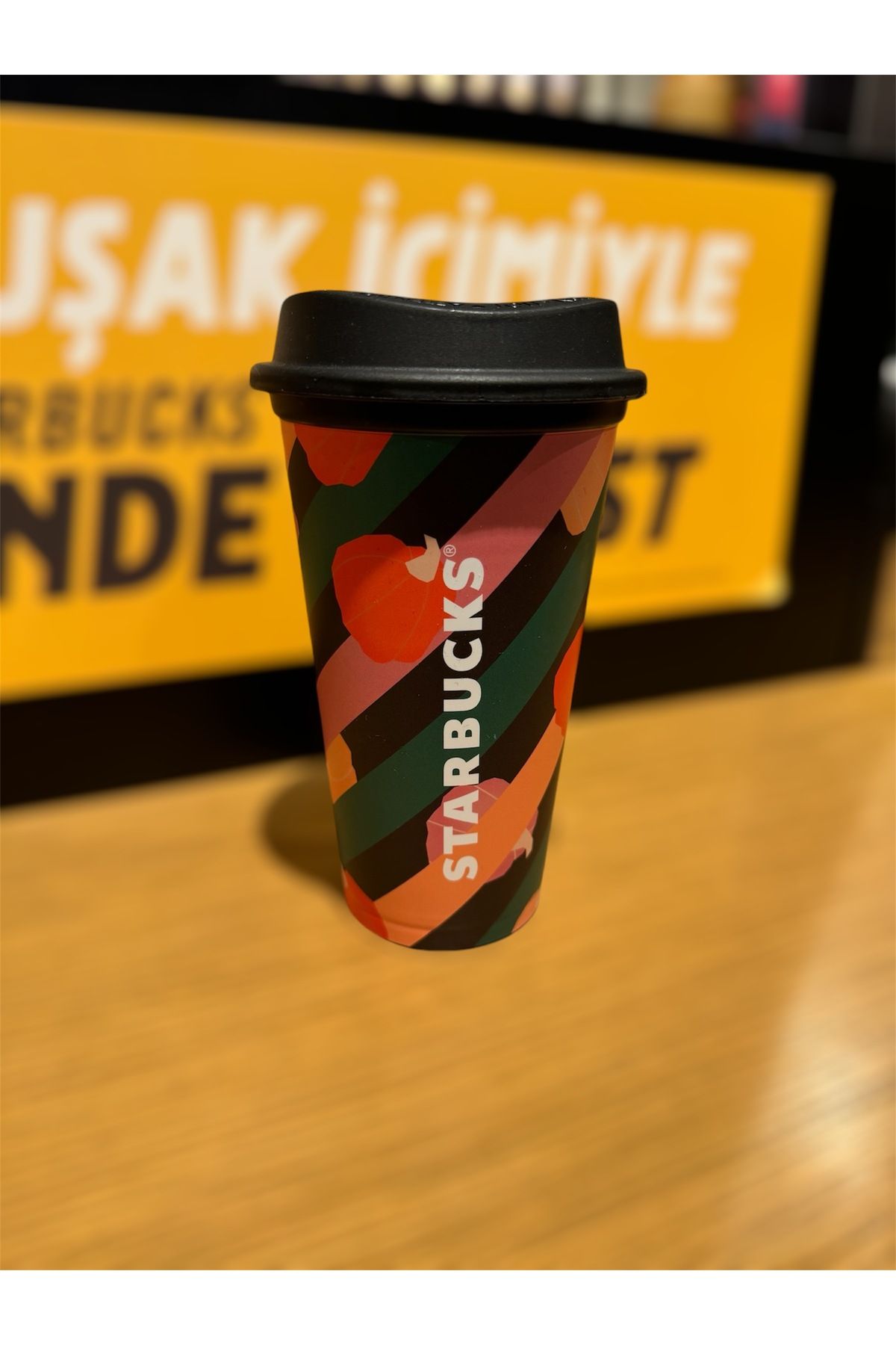 Starbucks Renkli Resuable Cup 473ml (yeniden kullanılabilir)