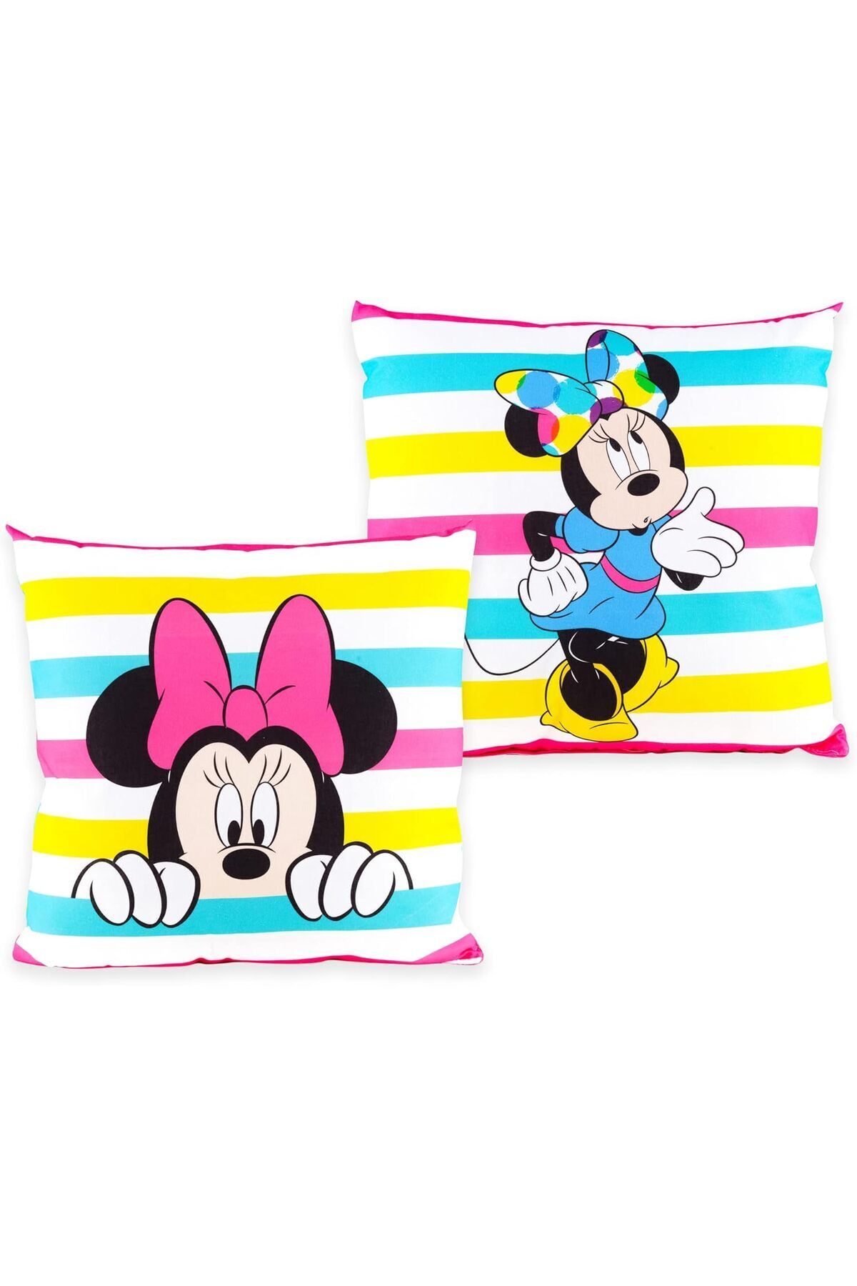 Disney Collection-Minnie Mouse - Dekokissen Mit Füllung Und Reißverschluss - 40x40 cm 7